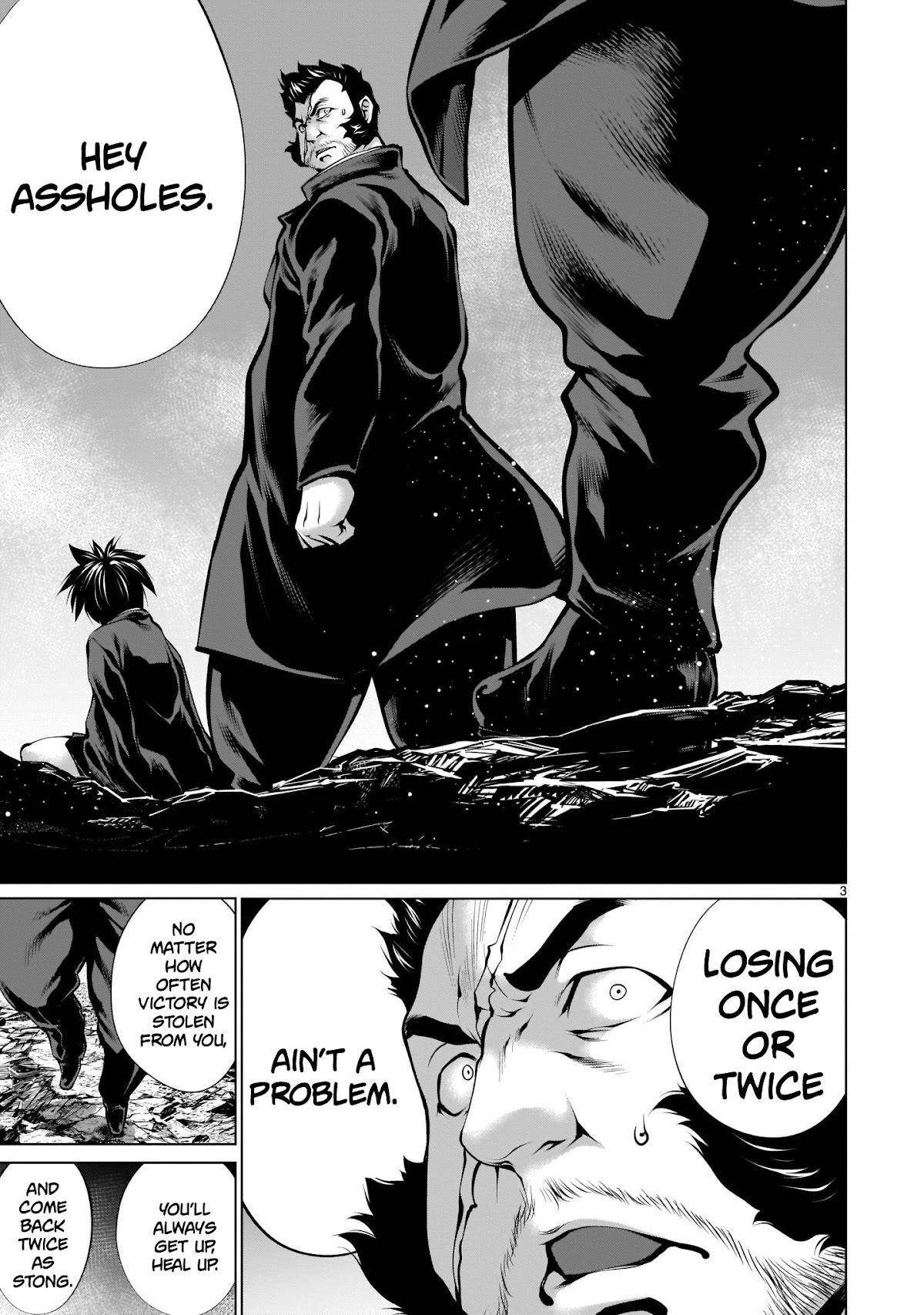 Killing Bites Chapter 92 page 3 - Chapter 92: "Love of an Educator"
