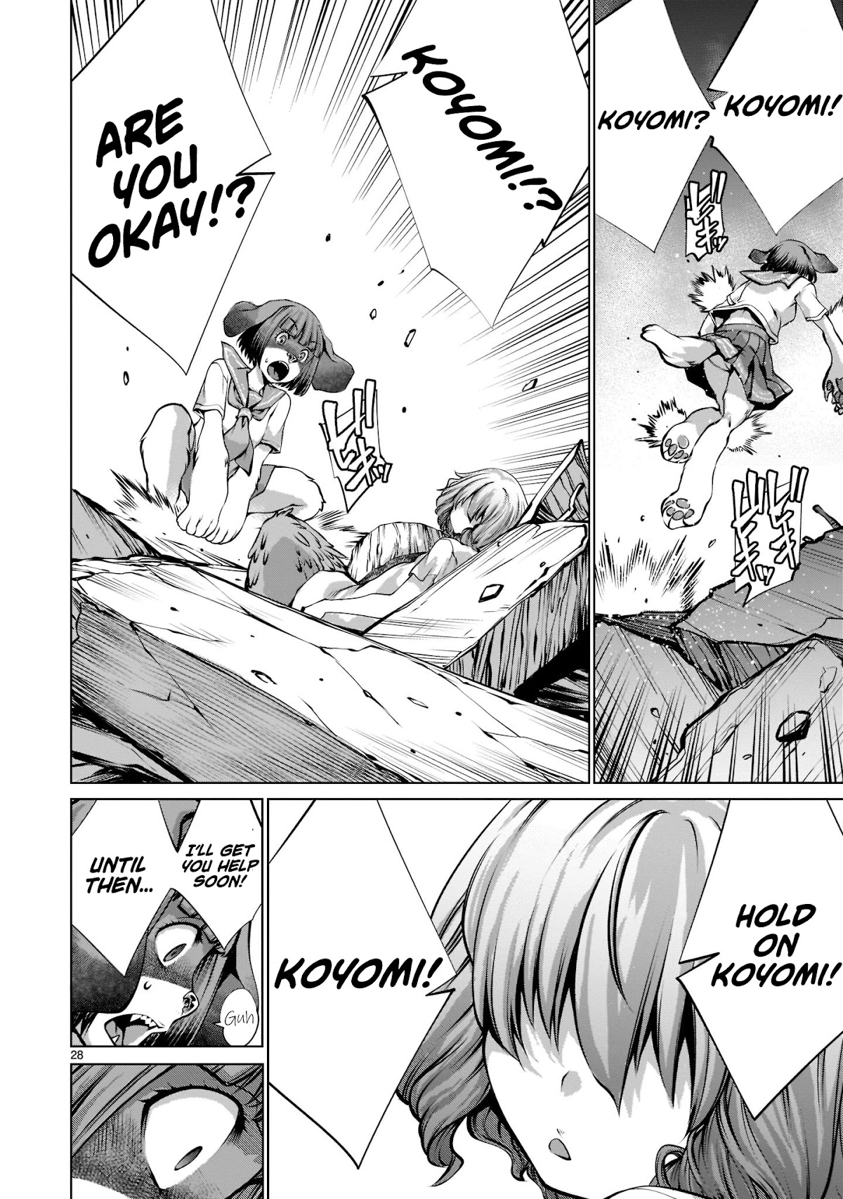 Killing Bites Chapter 93 page 25 - Chapter 93: "It's Rather Cold, Isn't It?"