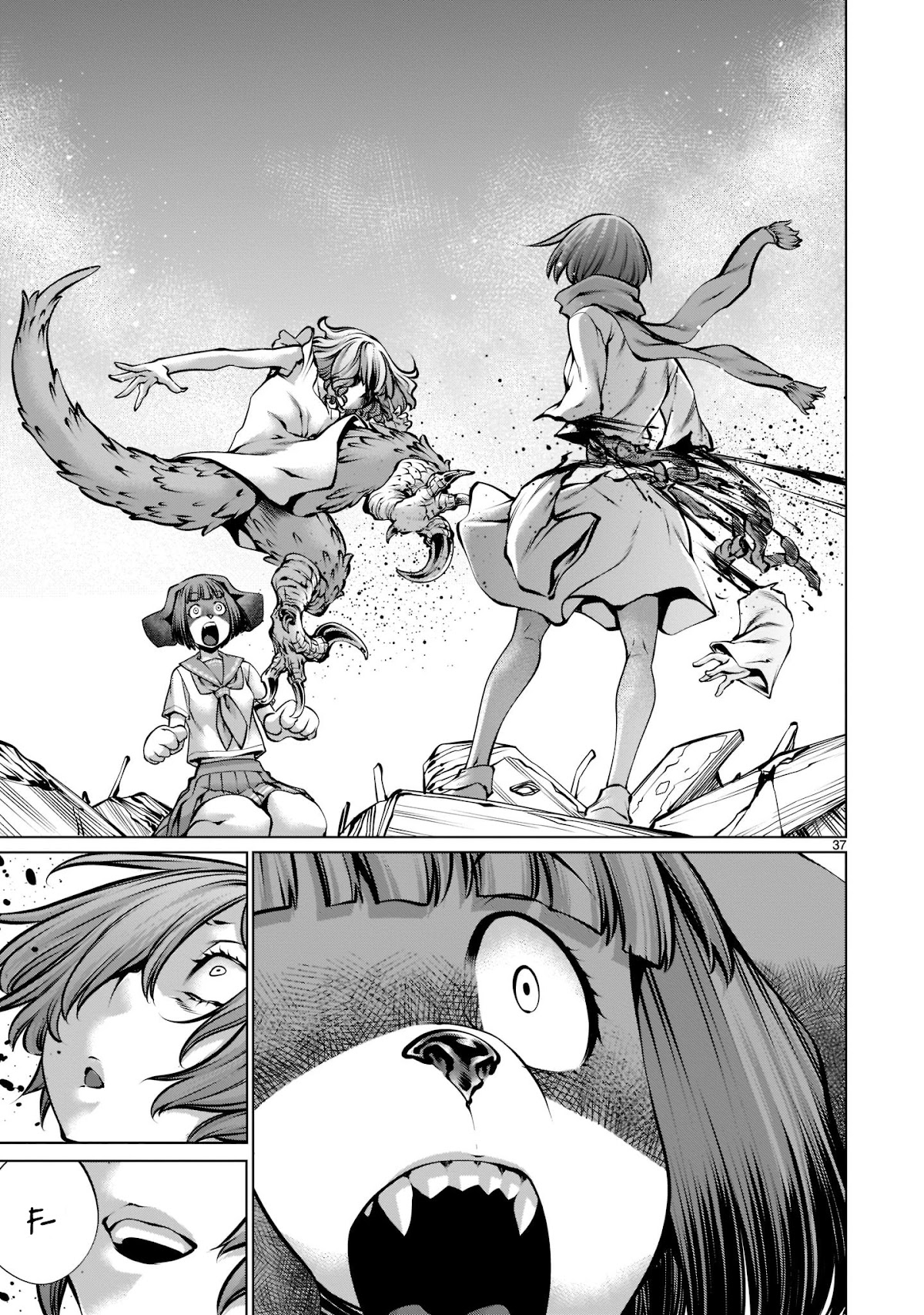 Killing Bites Chapter 93 page 34 - Chapter 93: "It's Rather Cold, Isn't It?"