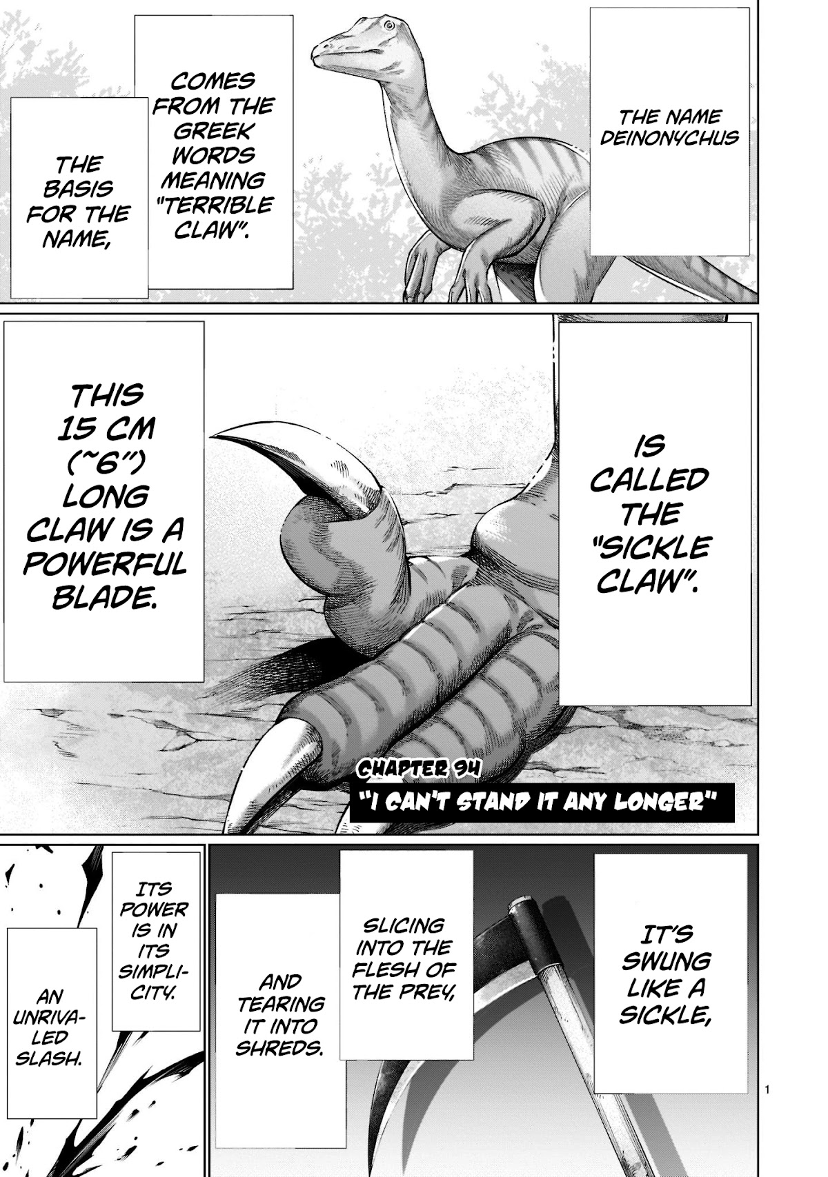 Killing Bites Chapter 94 page 1 - Chapter 94: "I Can't Stand It Any Longer"