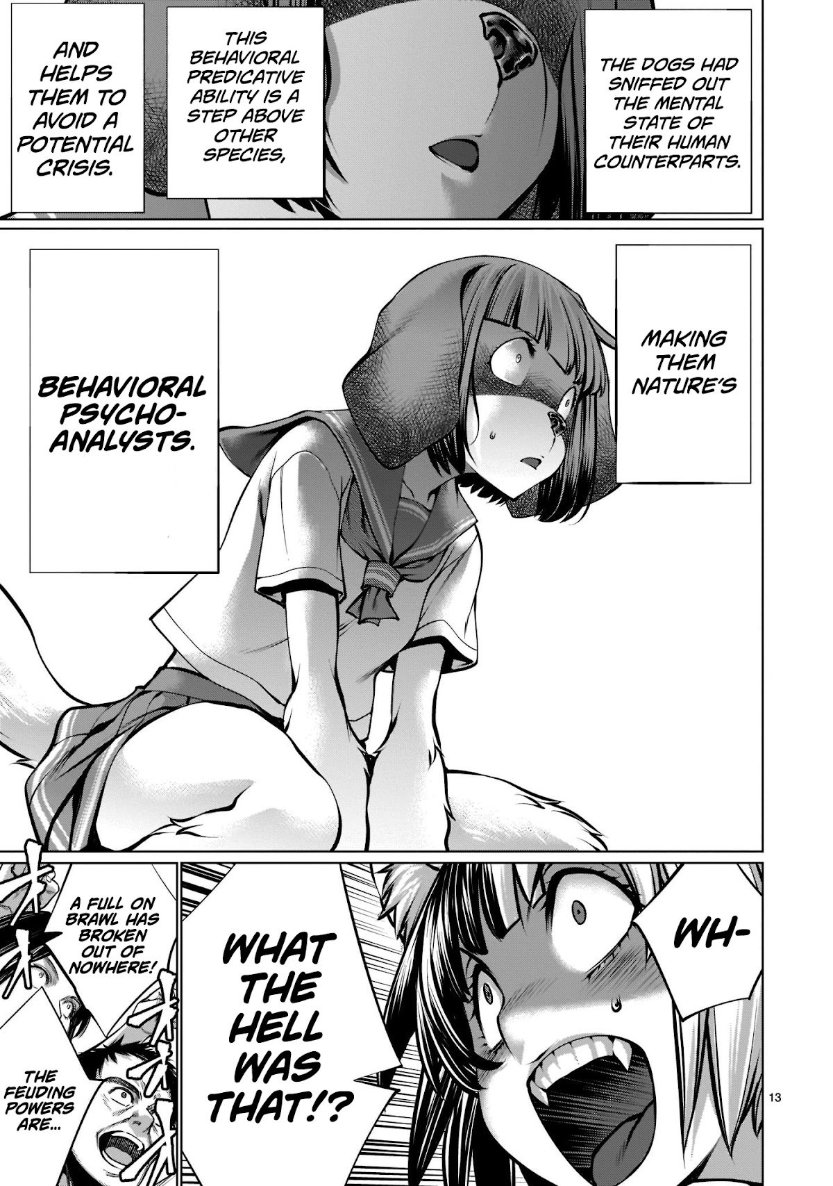 Killing Bites Chapter 94 page 12 - Chapter 94: "I Can't Stand It Any Longer"