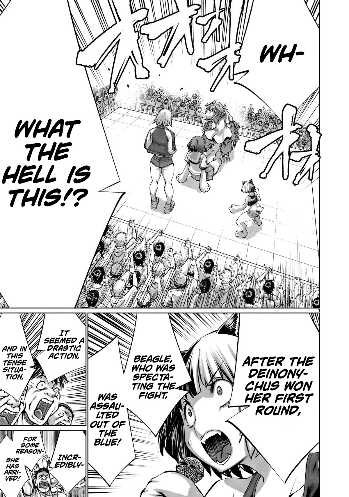 Killing Bites Chapter 95 page 1 - Chapter 95: "I Totally Lost My Confidence"