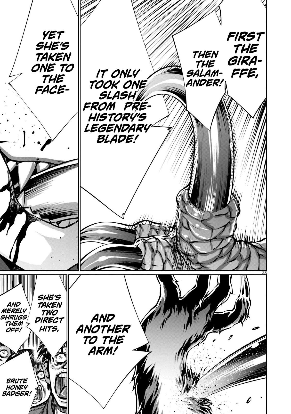 Killing Bites Chapter 95 page 21 - Chapter 95: "I Totally Lost My Confidence"