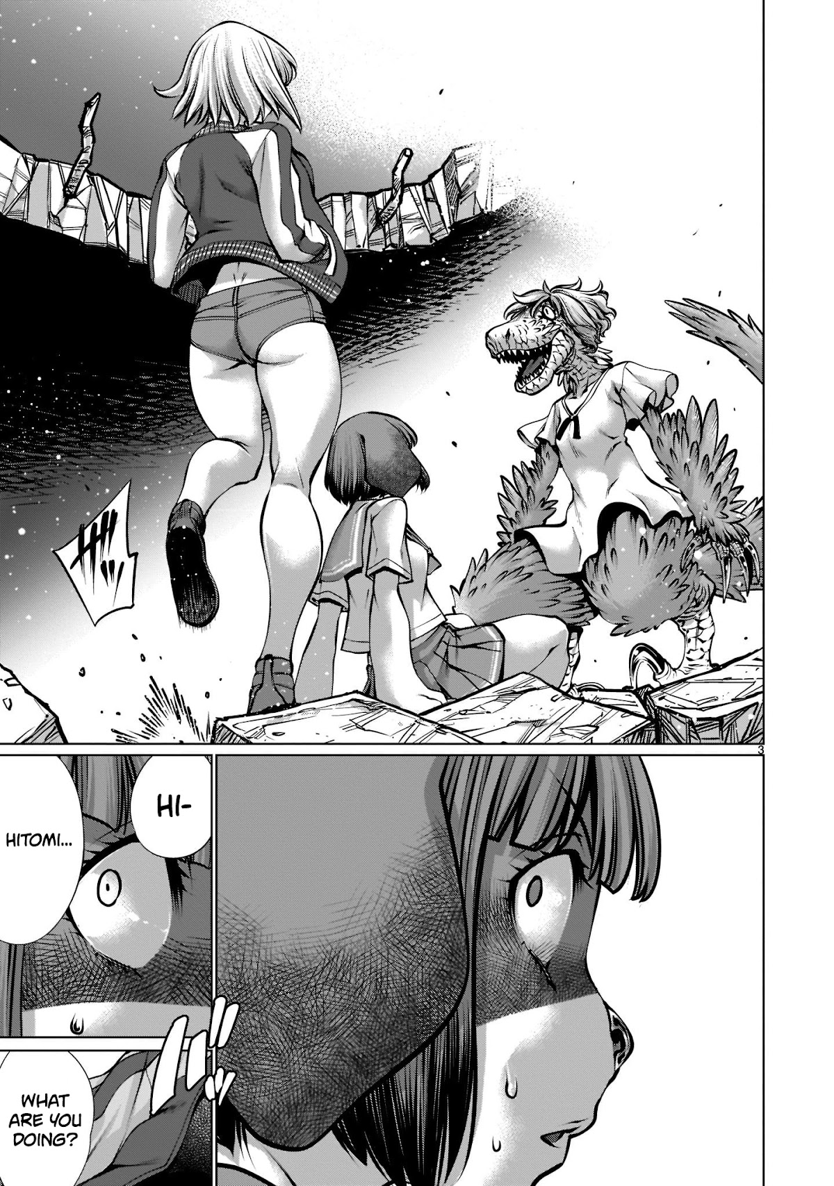 Killing Bites Chapter 95 page 3 - Chapter 95: "I Totally Lost My Confidence"
