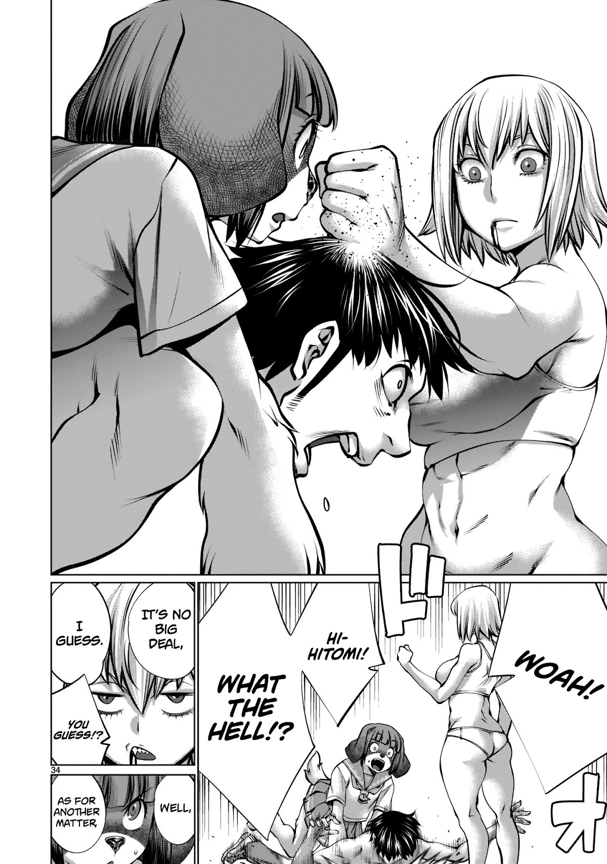 Killing Bites Chapter 95 page 32 - Chapter 95: "I Totally Lost My Confidence"
