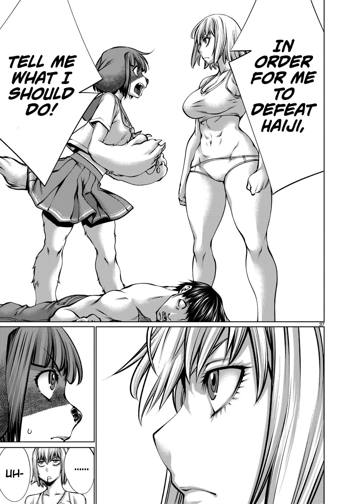 Killing Bites Chapter 95 page 35 - Chapter 95: "I Totally Lost My Confidence"