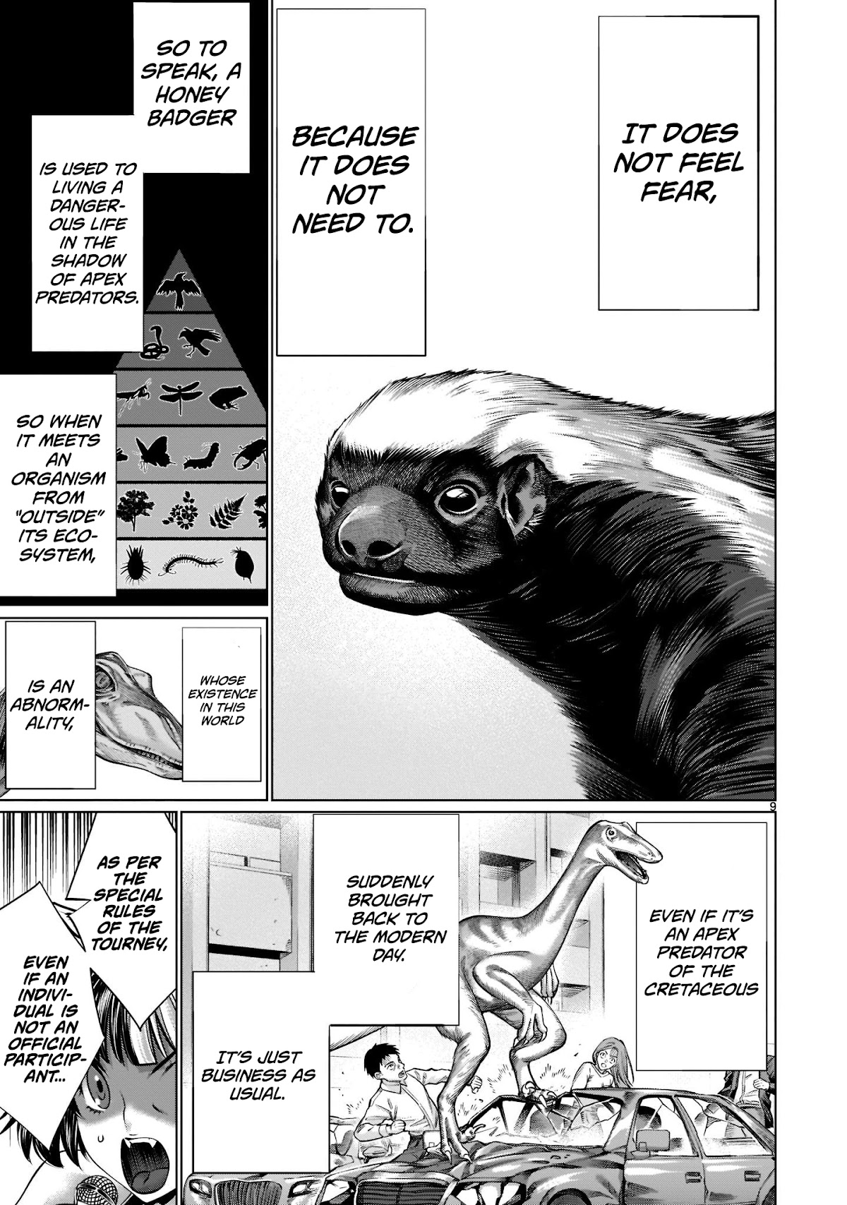 Killing Bites Chapter 95 page 8 - Chapter 95: "I Totally Lost My Confidence"