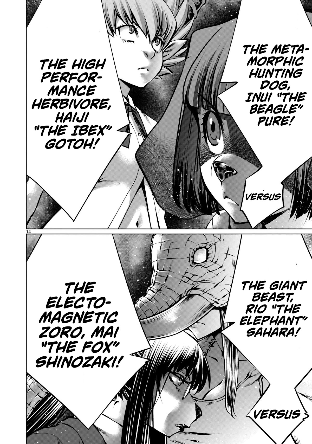 Killing Bites Chapter 96 page 13 - Chapter 96: "To Say the Least, I Think She's Invincible"
