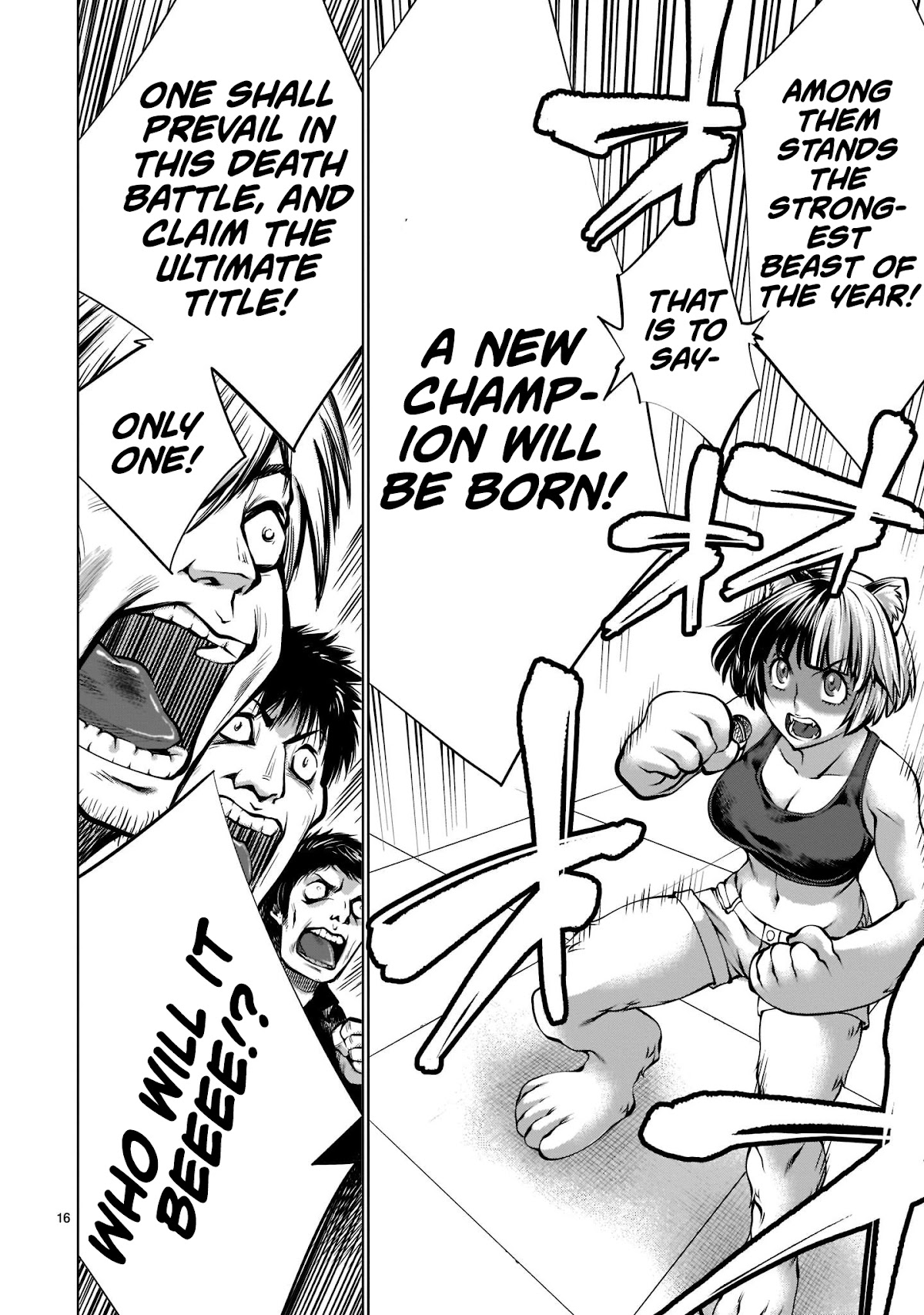 Killing Bites Chapter 96 page 15 - Chapter 96: "To Say the Least, I Think She's Invincible"