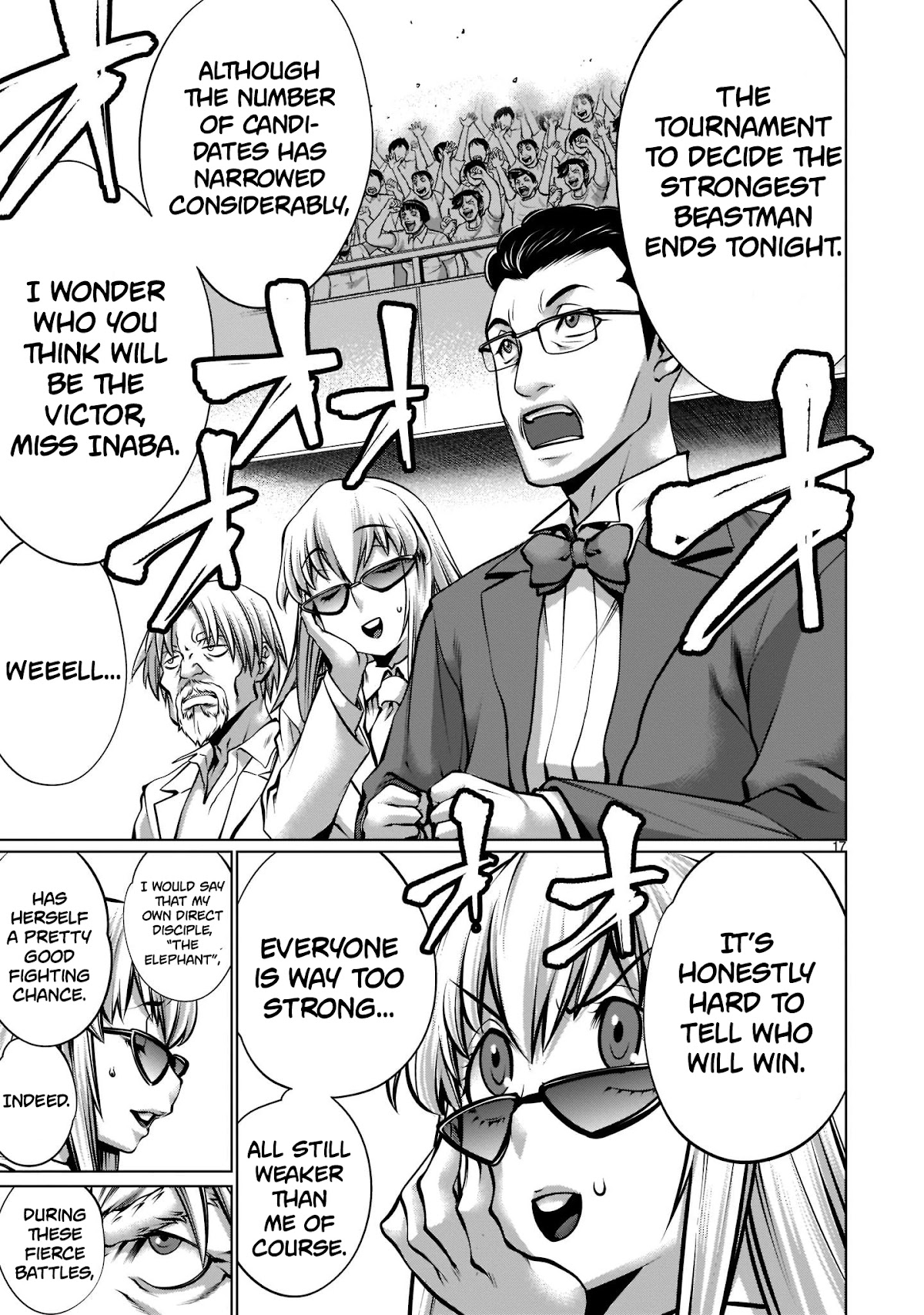 Killing Bites Chapter 96 page 16 - Chapter 96: "To Say the Least, I Think She's Invincible"