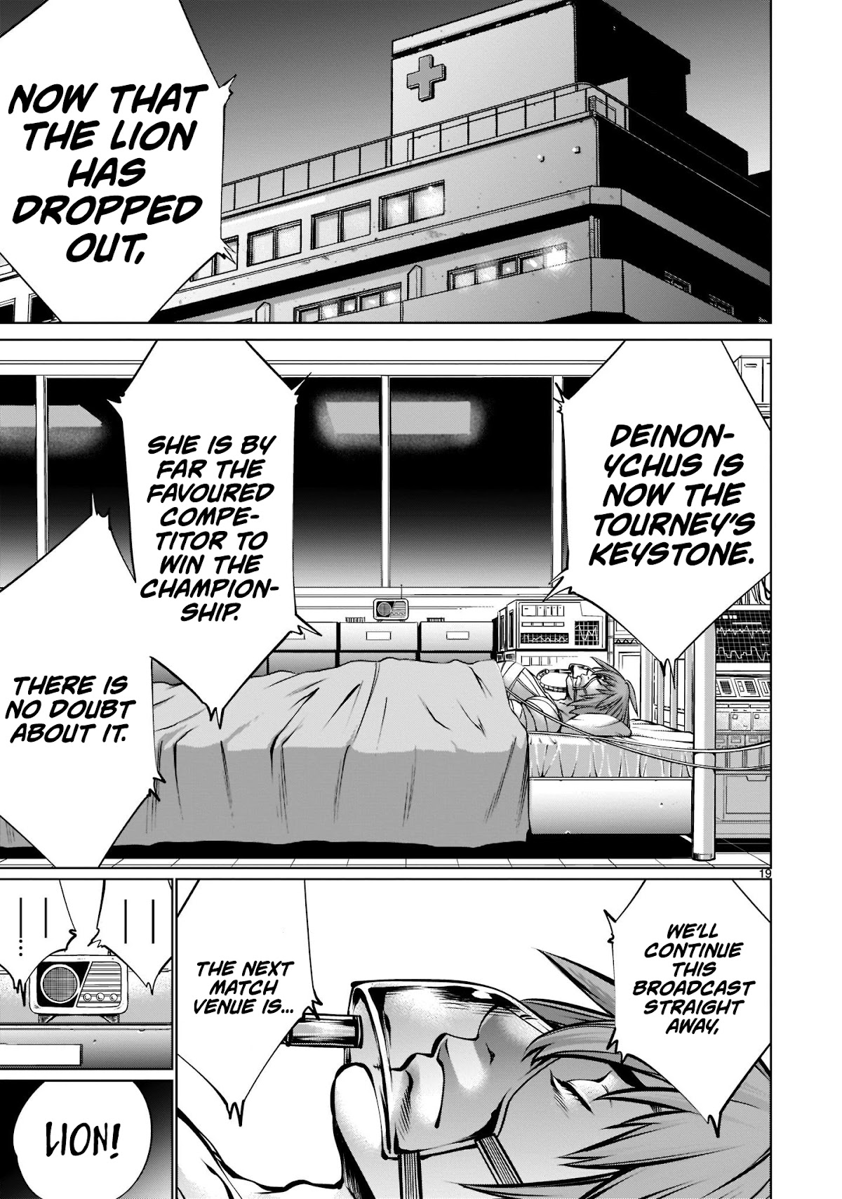 Killing Bites Chapter 96 page 18 - Chapter 96: "To Say the Least, I Think She's Invincible"