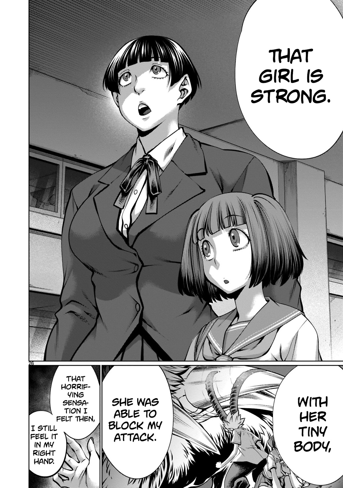 Killing Bites Chapter 96 page 24 - Chapter 96: "To Say the Least, I Think She's Invincible"