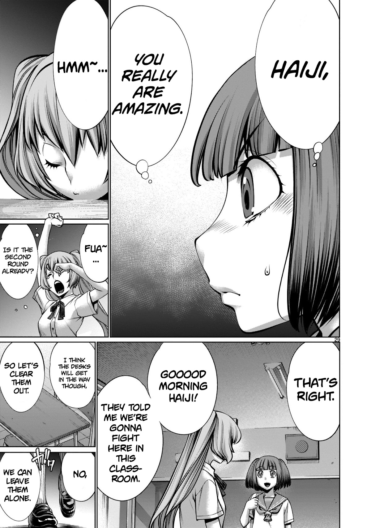 Killing Bites Chapter 96 page 27 - Chapter 96: "To Say the Least, I Think She's Invincible"