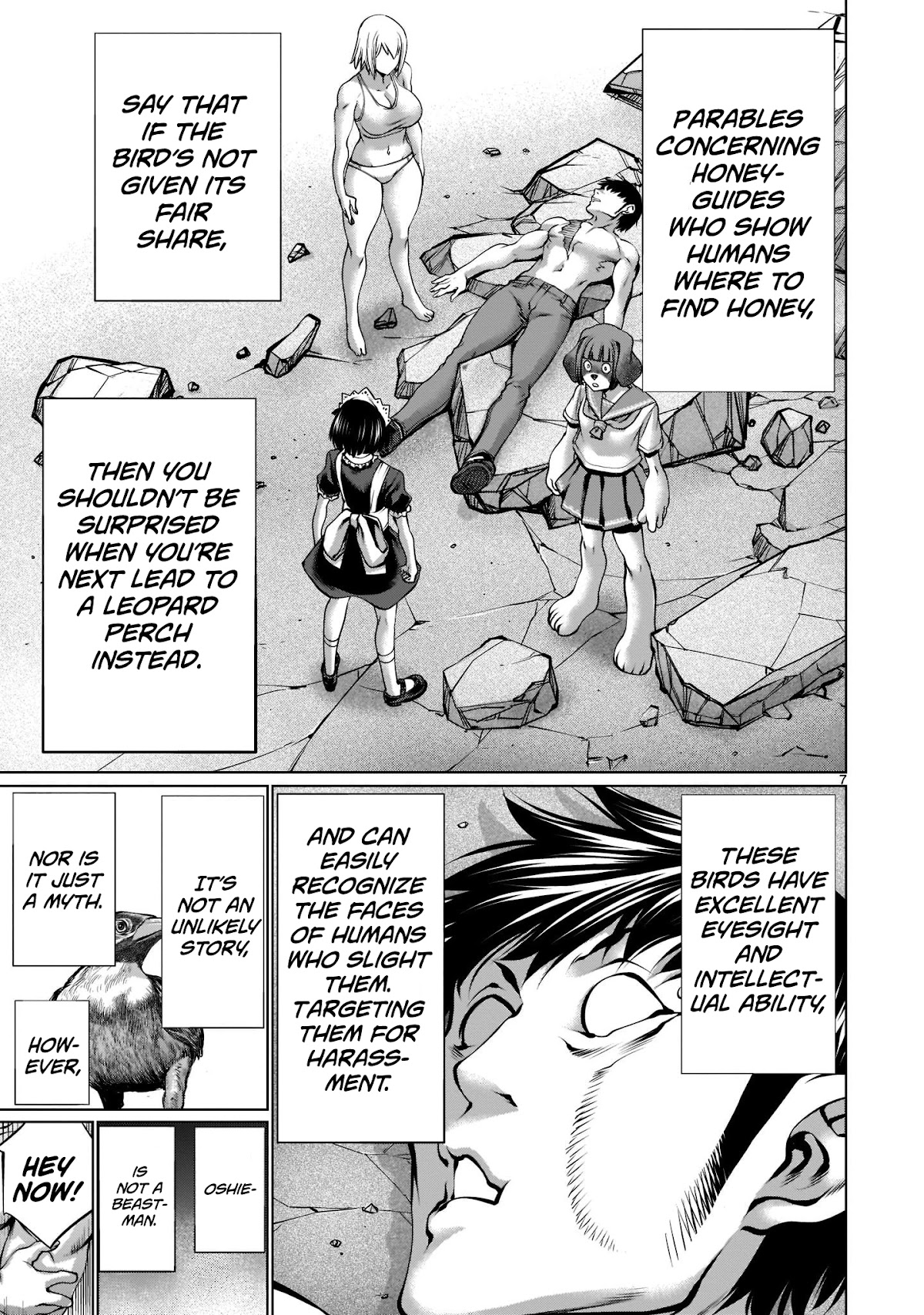 Killing Bites Chapter 96 page 6 - Chapter 96: "To Say the Least, I Think She's Invincible"