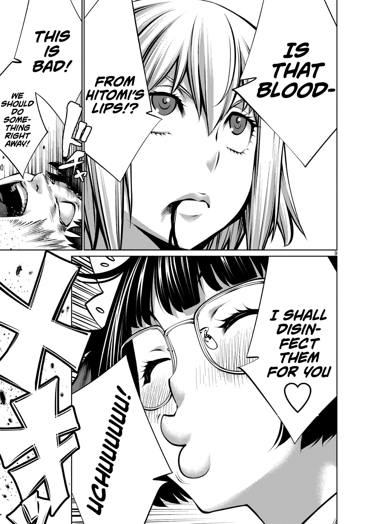 Killing Bites Chapter 96 page 8 - Chapter 96: "To Say the Least, I Think She's Invincible"