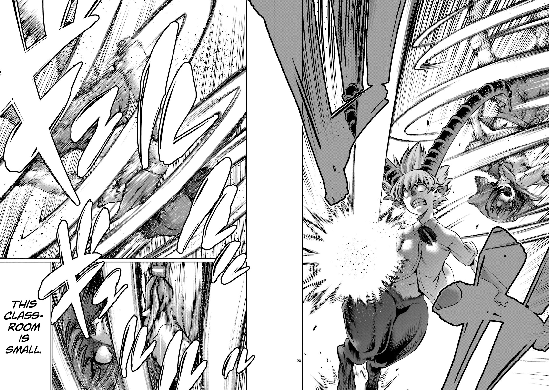 Killing Bites Chapter 97 page 18 - Chapter 97: "Give Up With All Your Might"