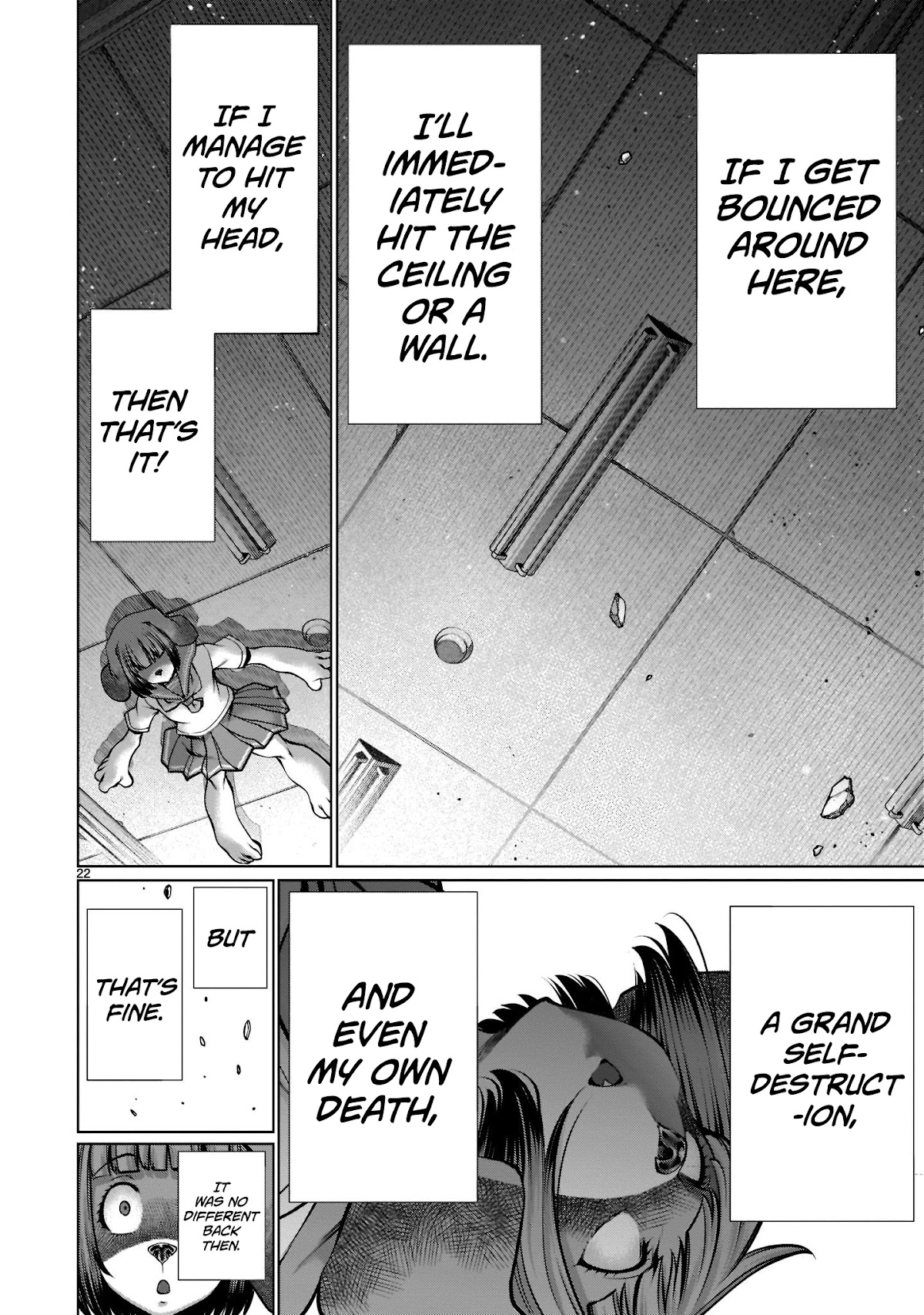 Killing Bites Chapter 97 page 19 - Chapter 97: "Give Up With All Your Might"