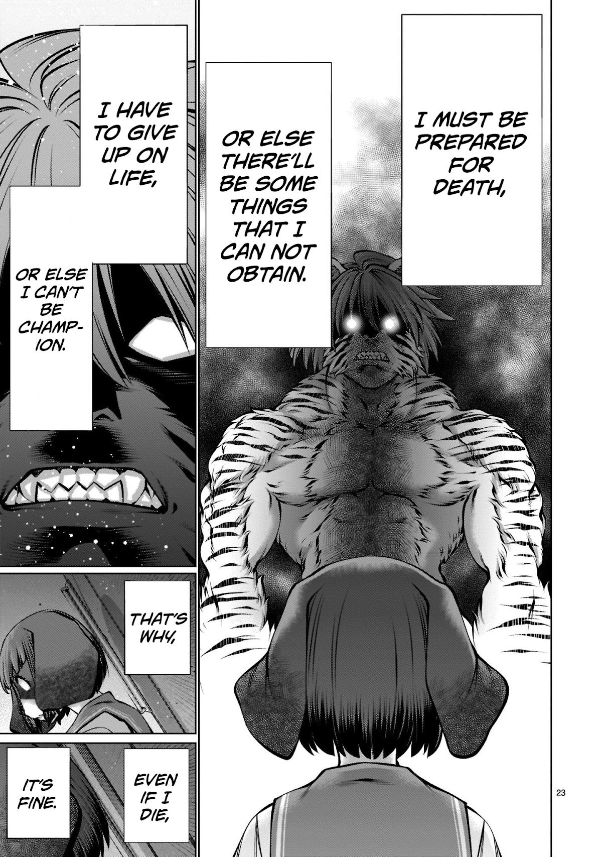 Killing Bites Chapter 97 page 20 - Chapter 97: "Give Up With All Your Might"