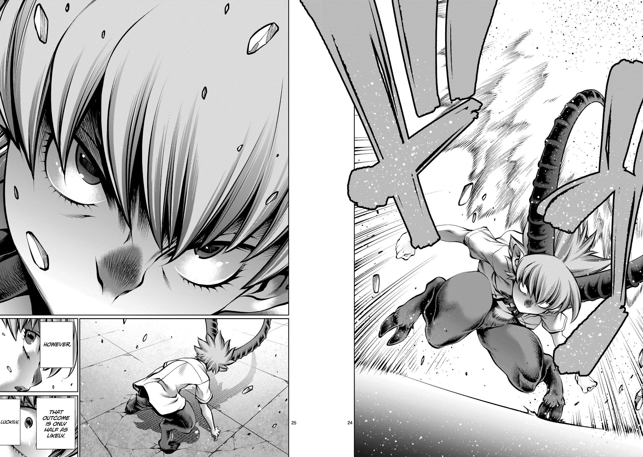 Killing Bites Chapter 97 page 21 - Chapter 97: "Give Up With All Your Might"
