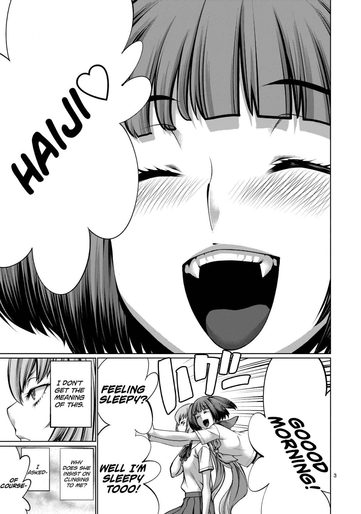 Killing Bites Chapter 97 page 3 - Chapter 97: "Give Up With All Your Might"
