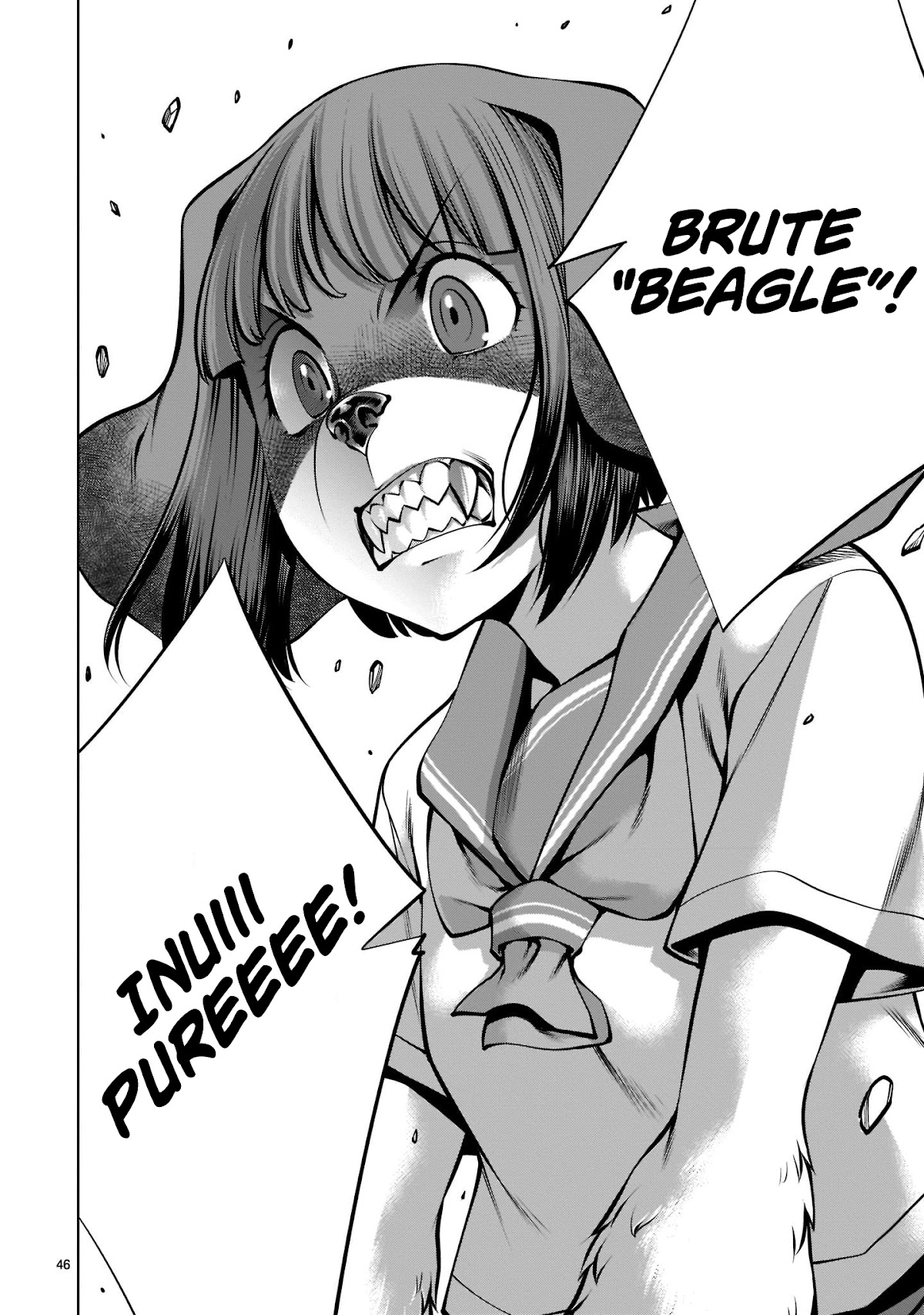 Killing Bites Chapter 97 page 36 - Chapter 97: "Give Up With All Your Might"
