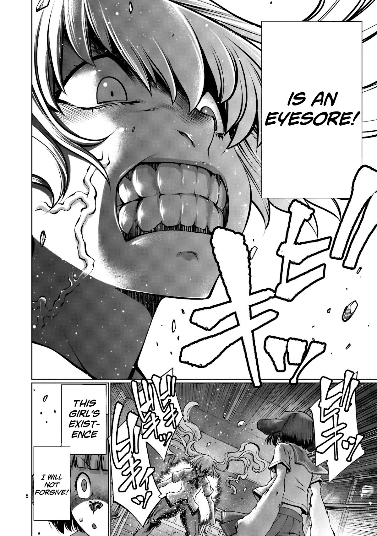 Killing Bites Chapter 97 page 8 - Chapter 97: "Give Up With All Your Might"