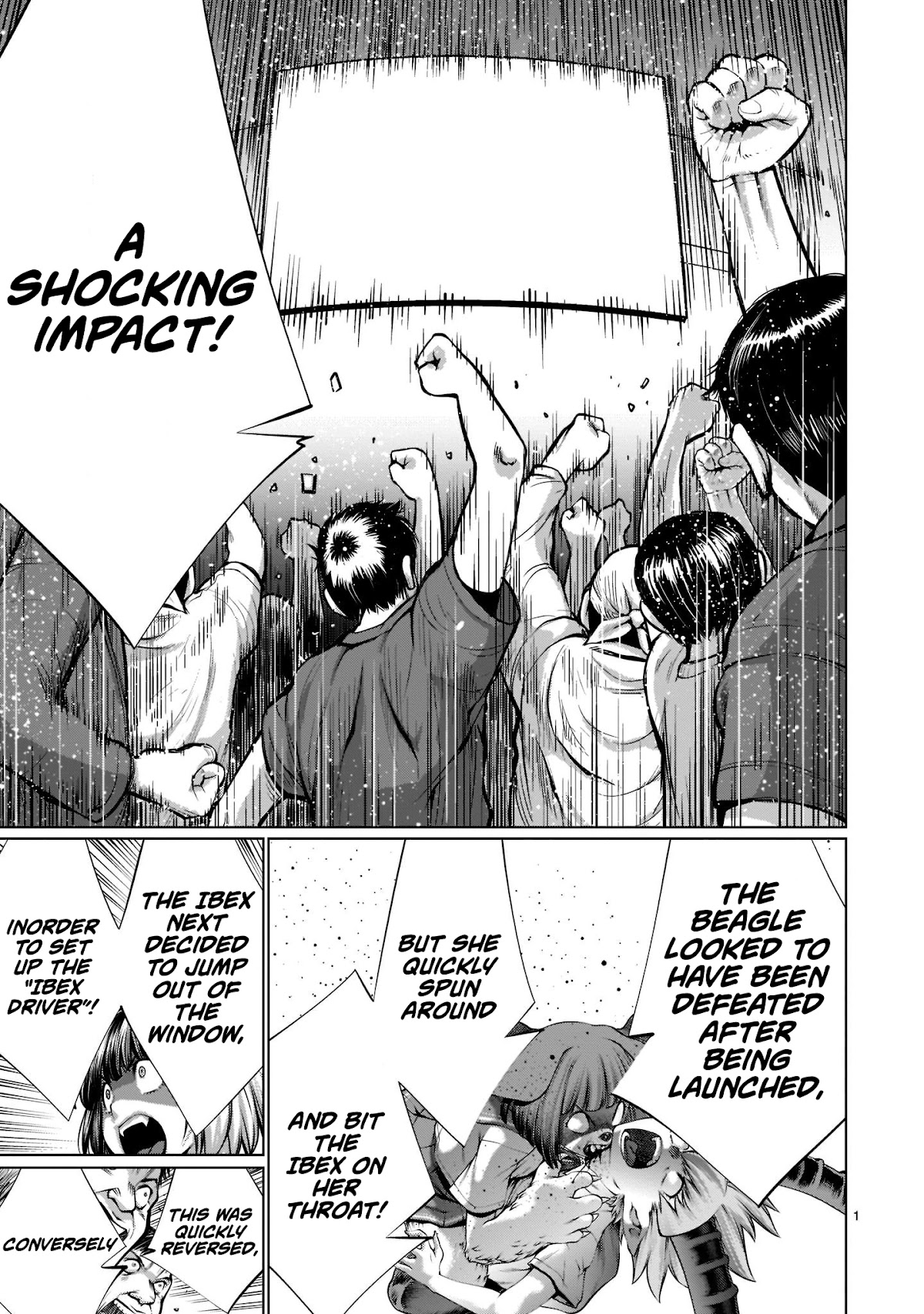 Killing Bites Chapter 98 page 1 - Chapter 98: "Who Do You Think Is Weak?"