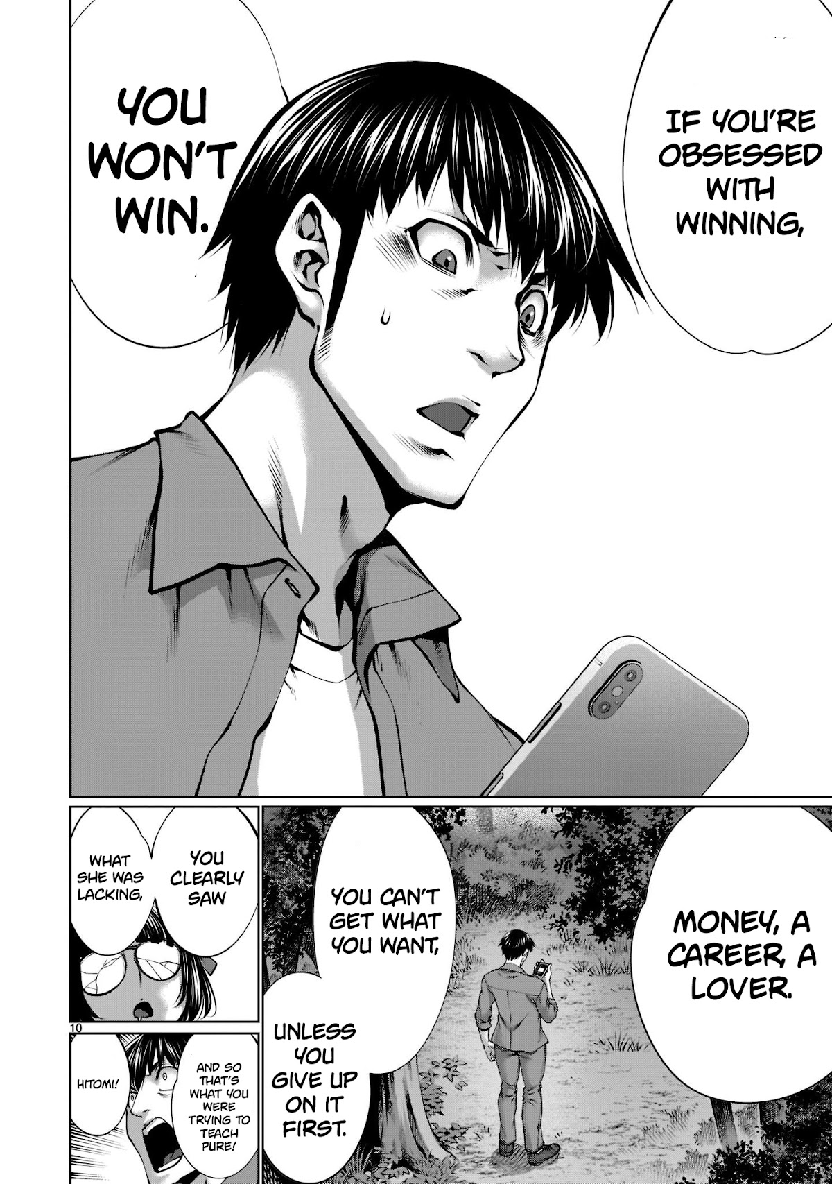 Killing Bites Chapter 98 page 10 - Chapter 98: "Who Do You Think Is Weak?"