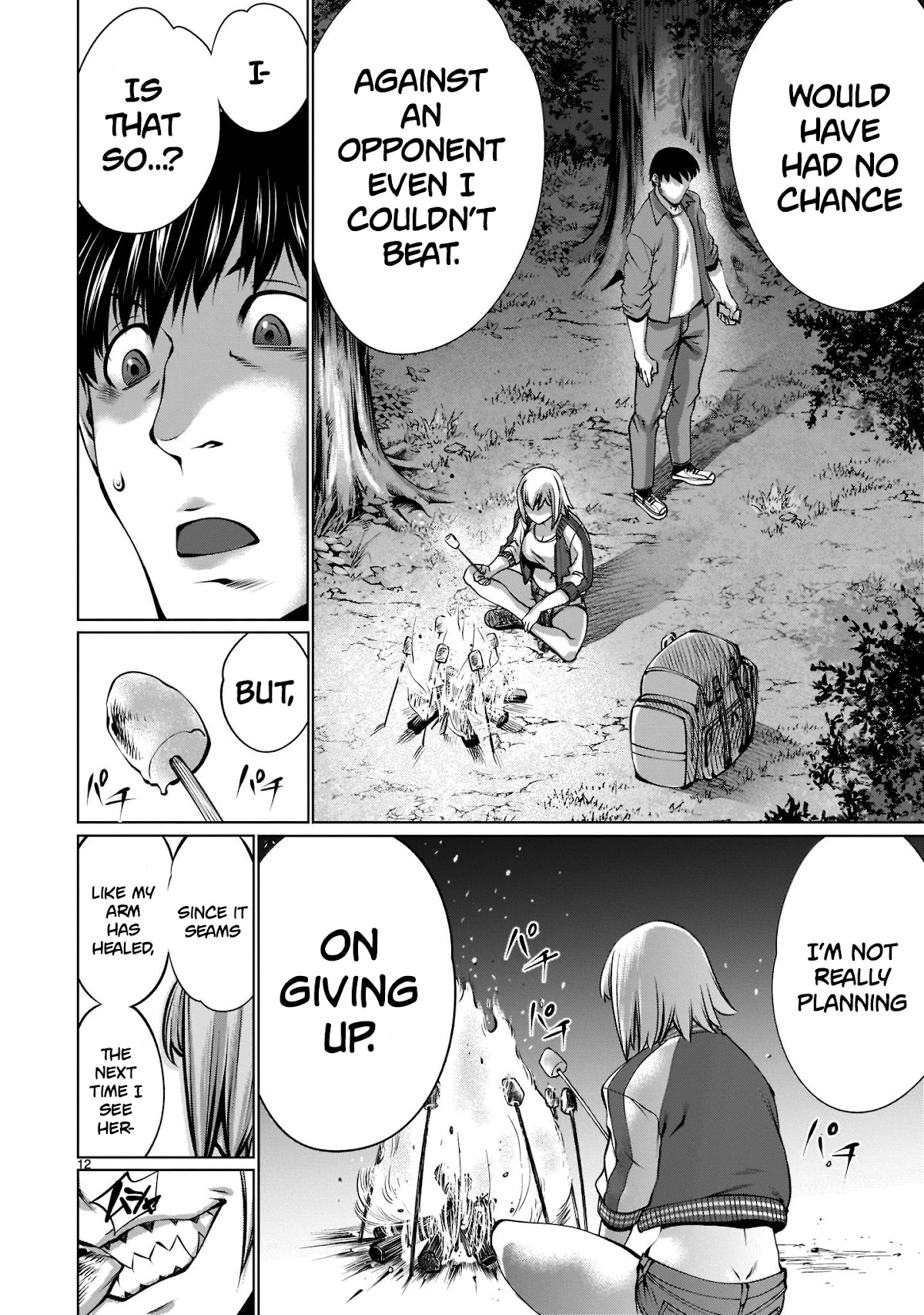 Killing Bites Chapter 98 page 12 - Chapter 98: "Who Do You Think Is Weak?"