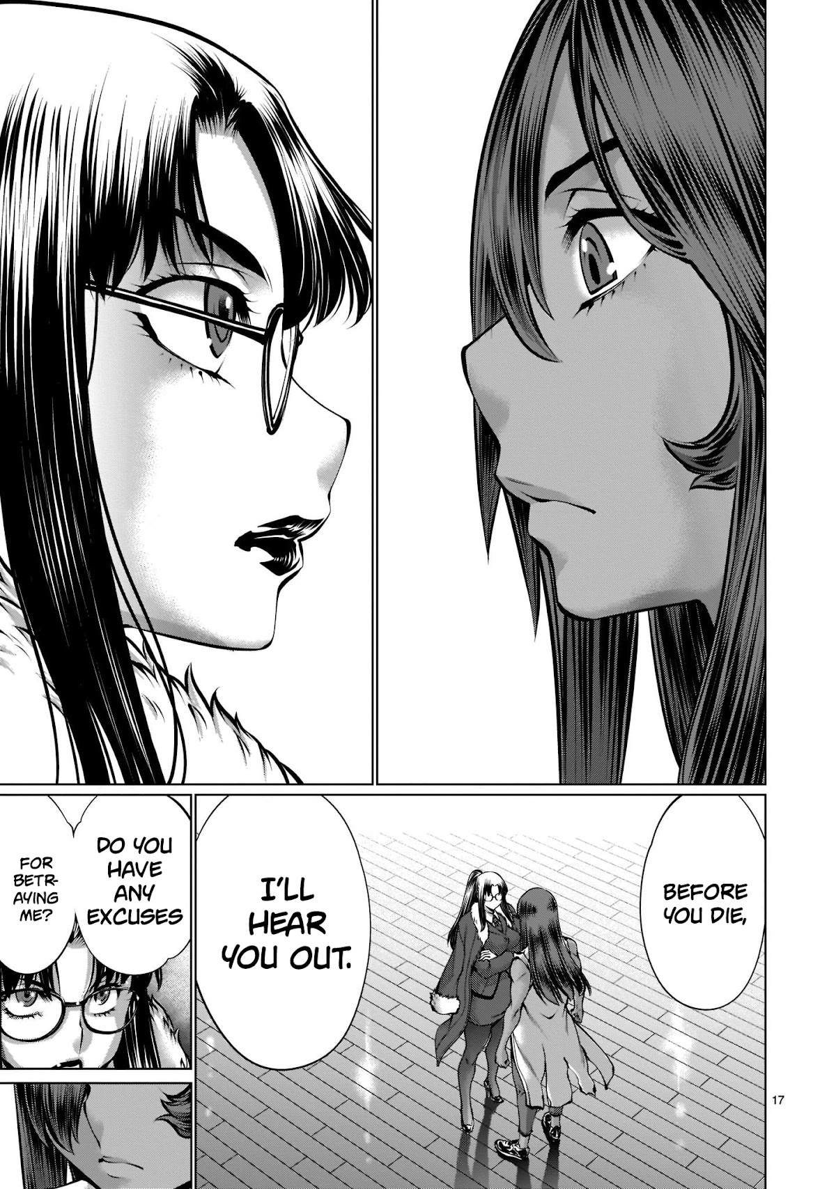 Killing Bites Chapter 98 page 17 - Chapter 98: "Who Do You Think Is Weak?"