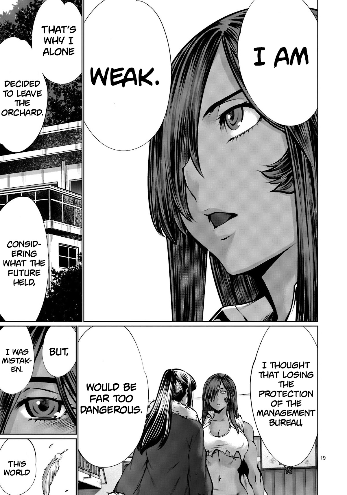 Killing Bites Chapter 98 page 19 - Chapter 98: "Who Do You Think Is Weak?"