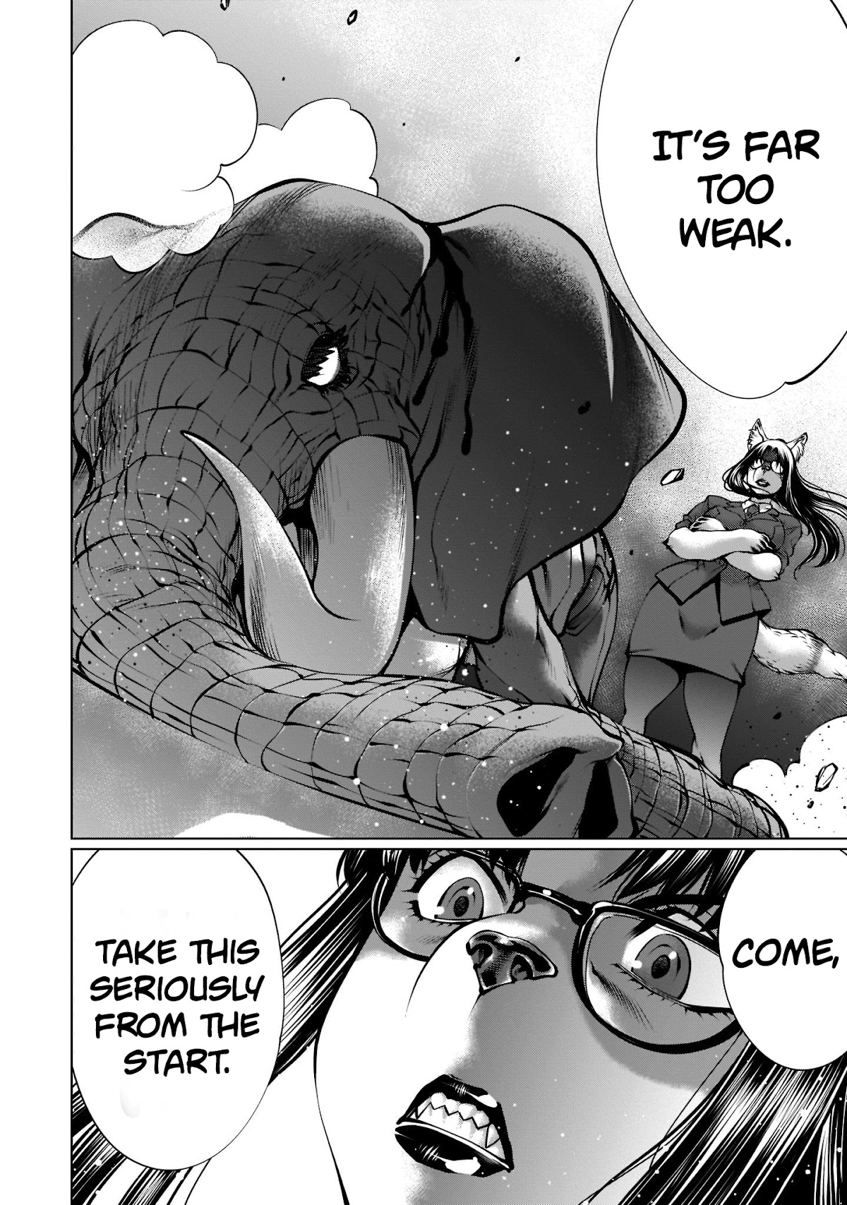 Killing Bites Chapter 98 page 28 - Chapter 98: "Who Do You Think Is Weak?"