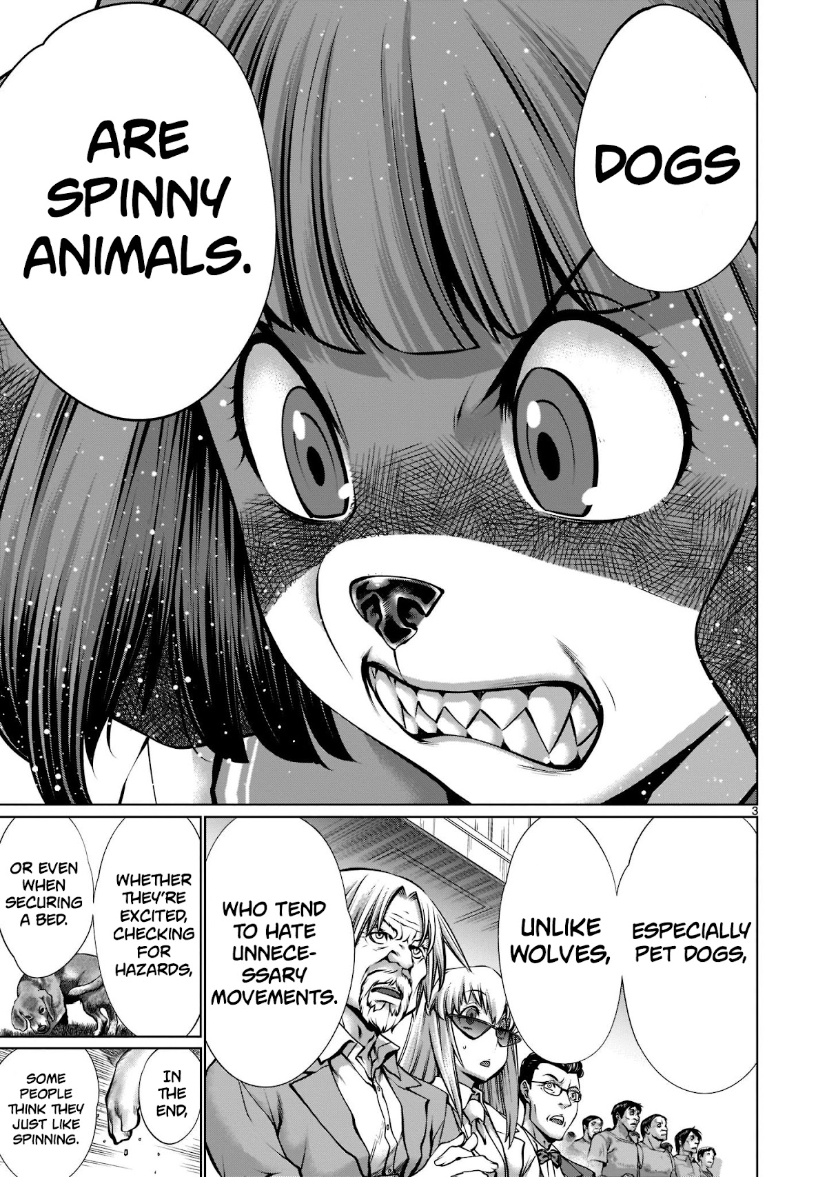 Killing Bites Chapter 98 page 3 - Chapter 98: "Who Do You Think Is Weak?"