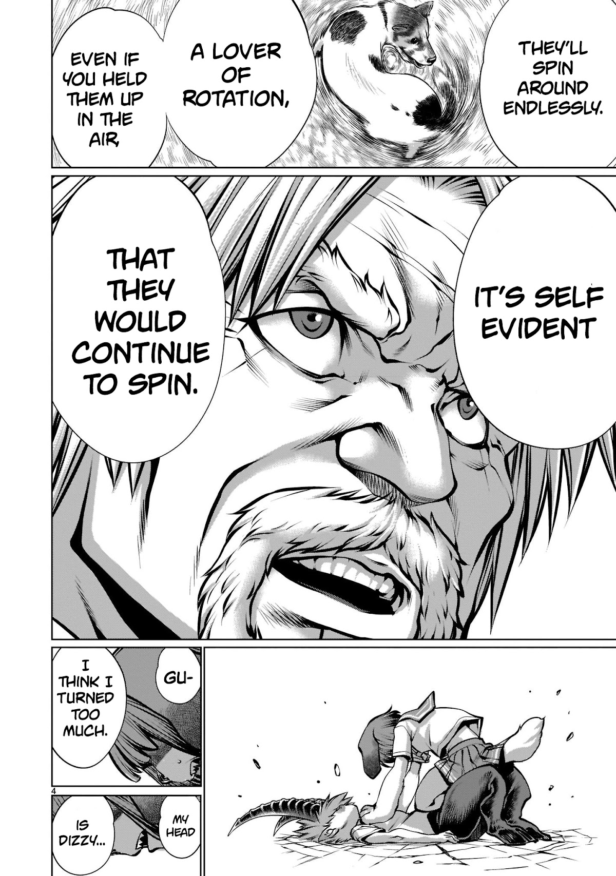 Killing Bites Chapter 98 page 4 - Chapter 98: "Who Do You Think Is Weak?"