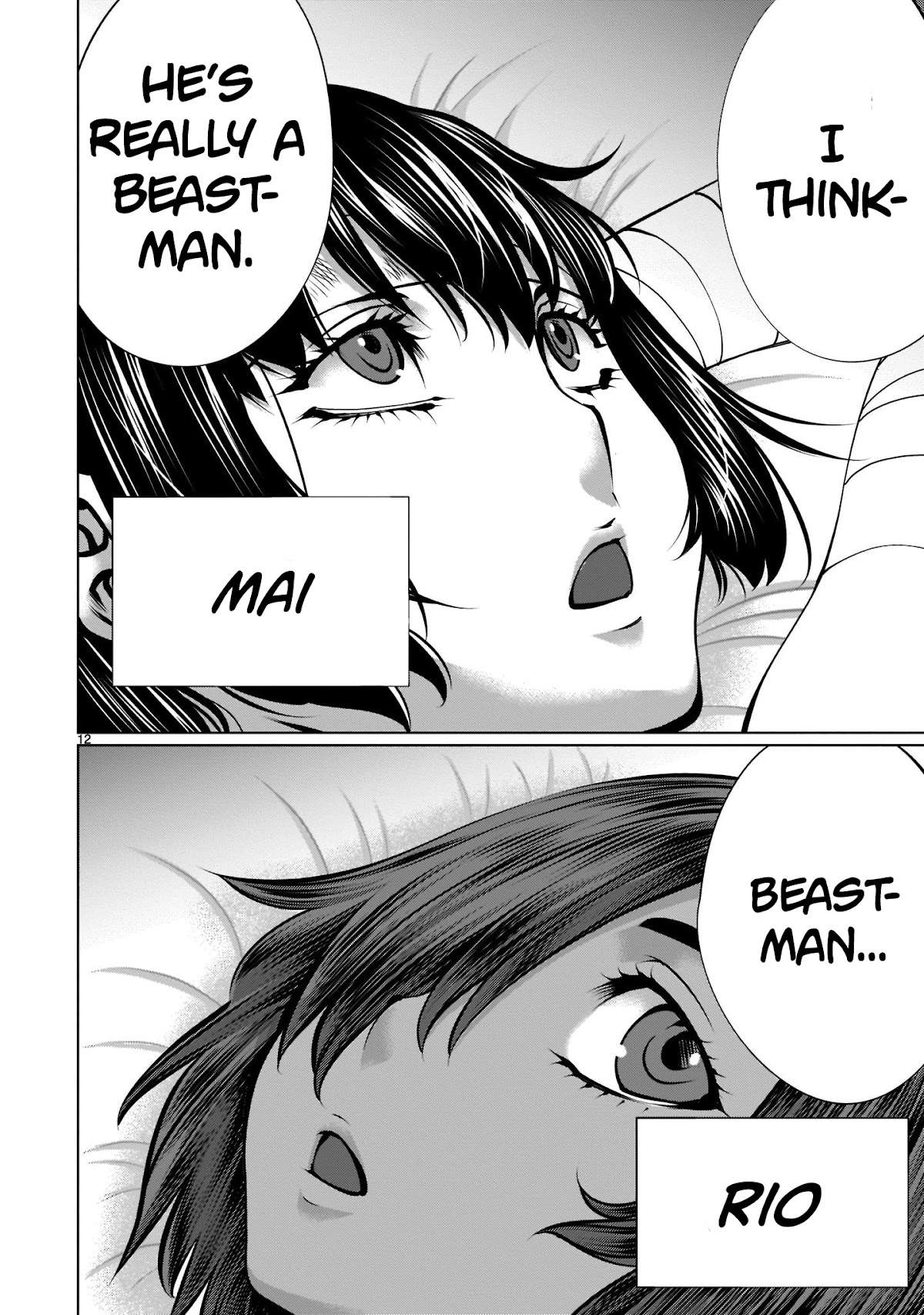 Killing Bites Chapter 99 page 10 - Chapter 99: "Mankind Is Not Weak"