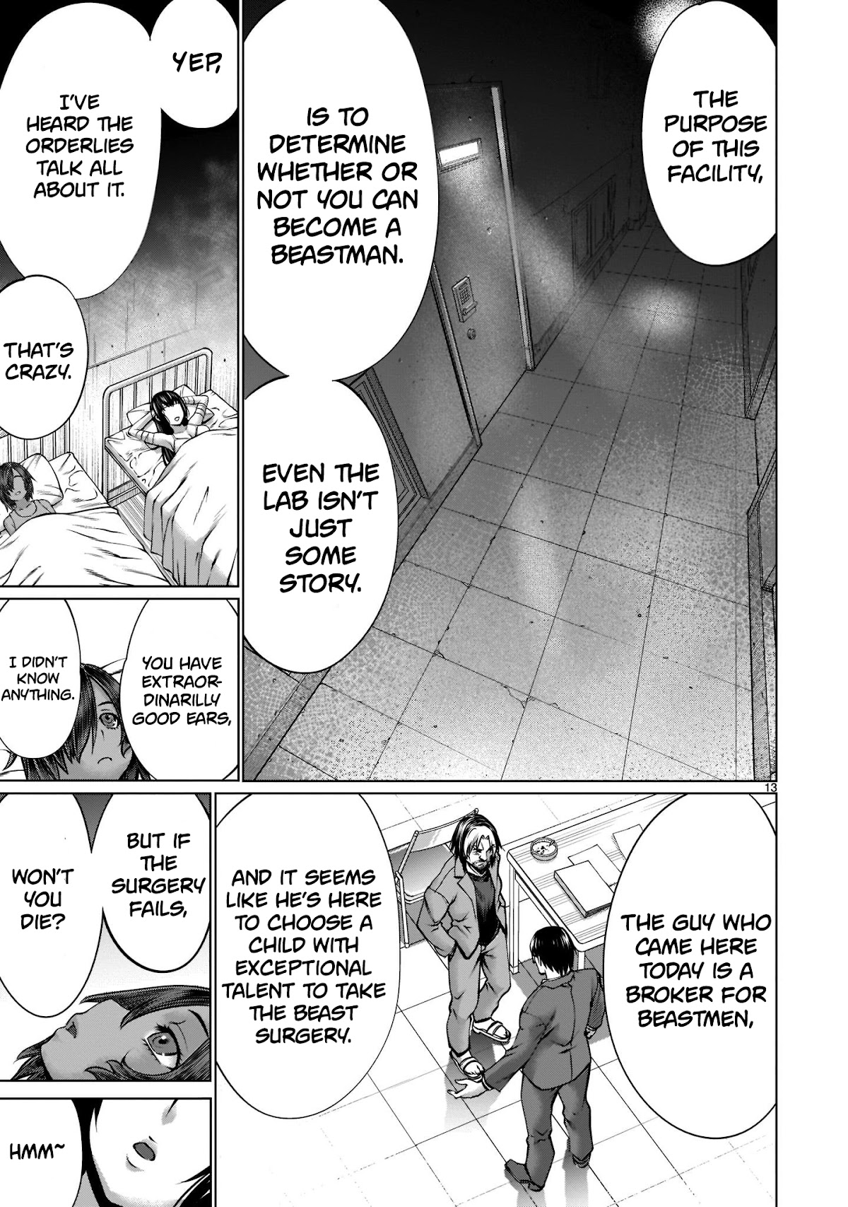 Killing Bites Chapter 99 page 11 - Chapter 99: "Mankind Is Not Weak"