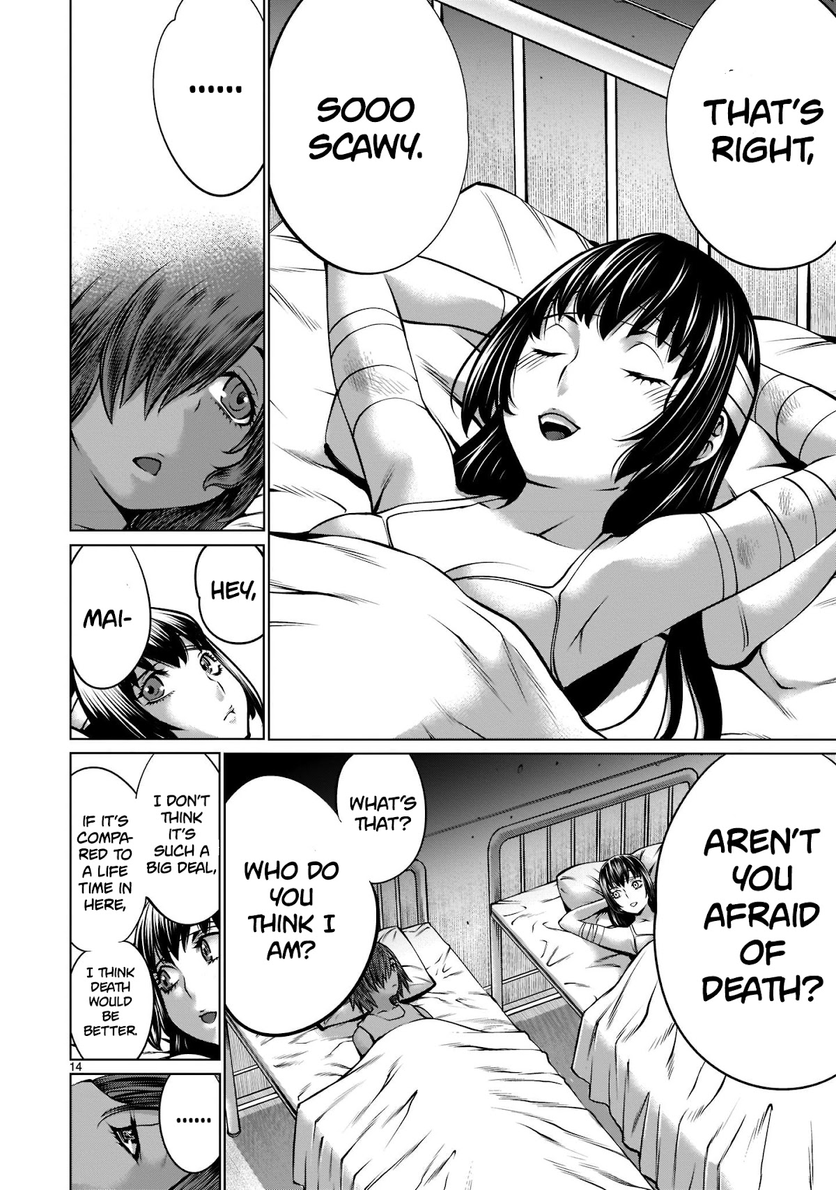 Killing Bites Chapter 99 page 12 - Chapter 99: "Mankind Is Not Weak"