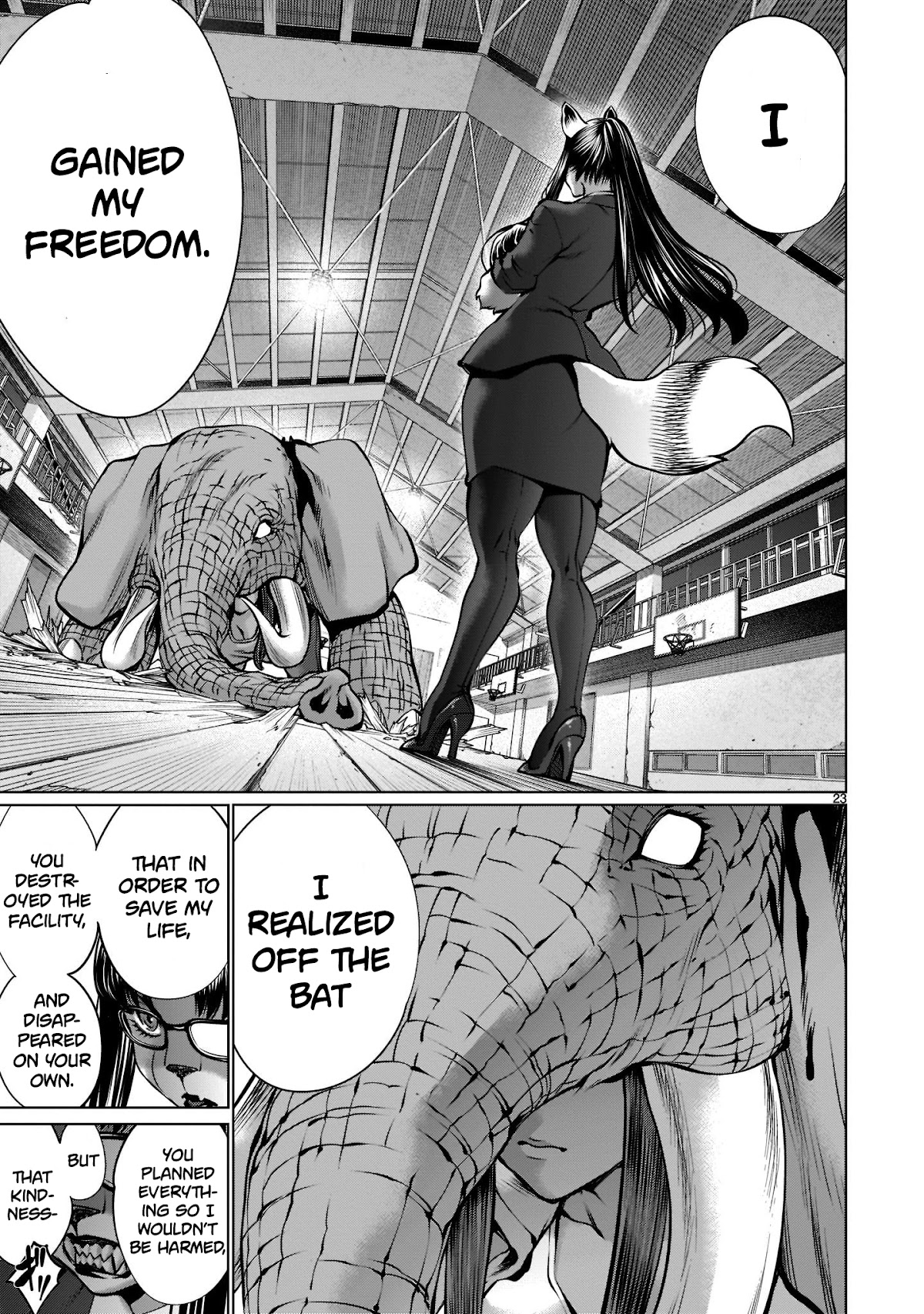 Killing Bites Chapter 99 page 20 - Chapter 99: "Mankind Is Not Weak"