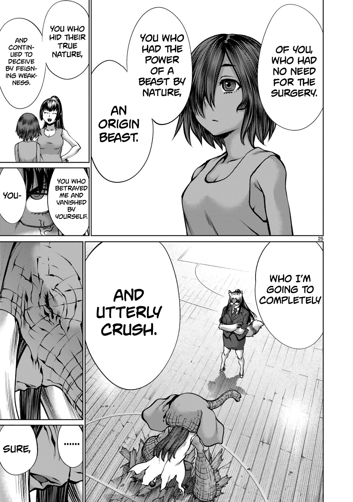 Killing Bites Chapter 99 page 22 - Chapter 99: "Mankind Is Not Weak"