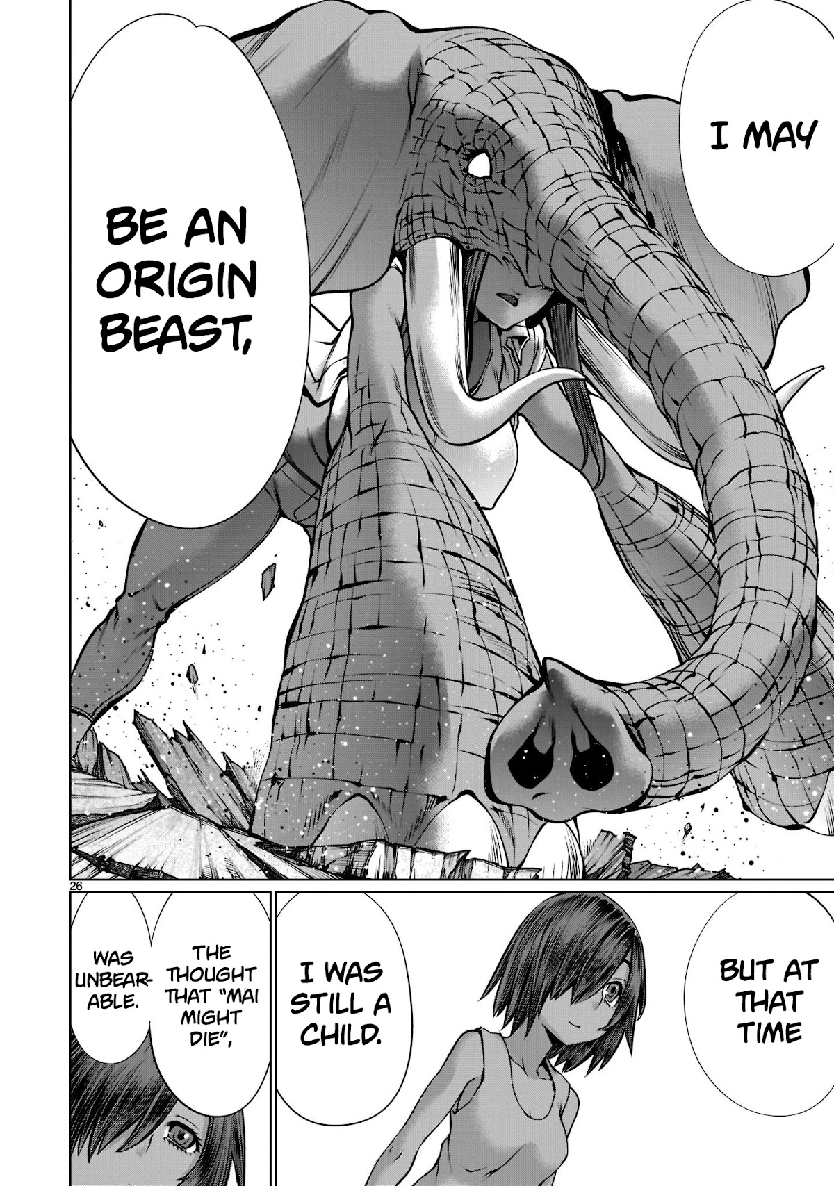 Killing Bites Chapter 99 page 23 - Chapter 99: "Mankind Is Not Weak"