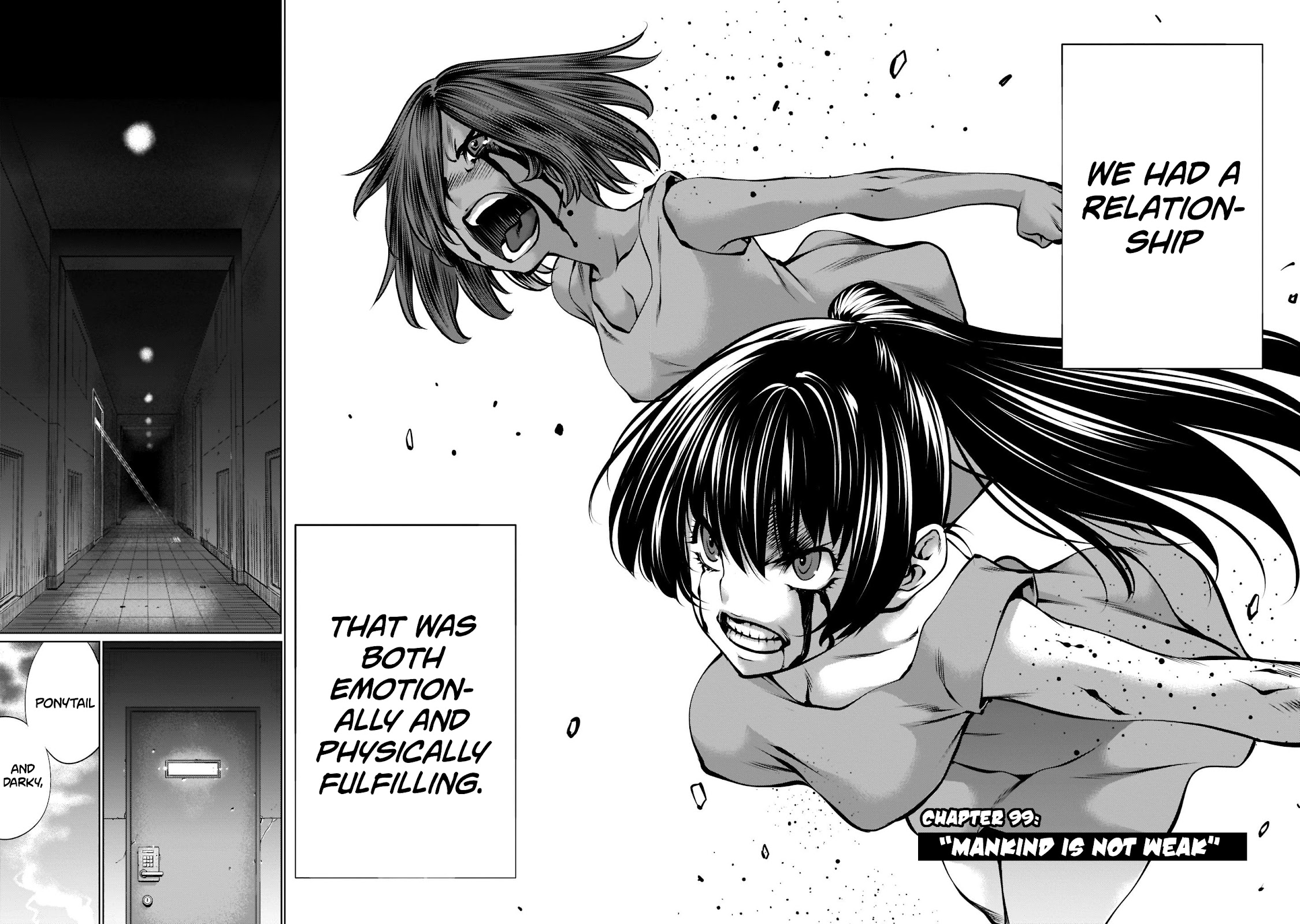 Killing Bites Chapter 99 page 3 - Chapter 99: "Mankind Is Not Weak"