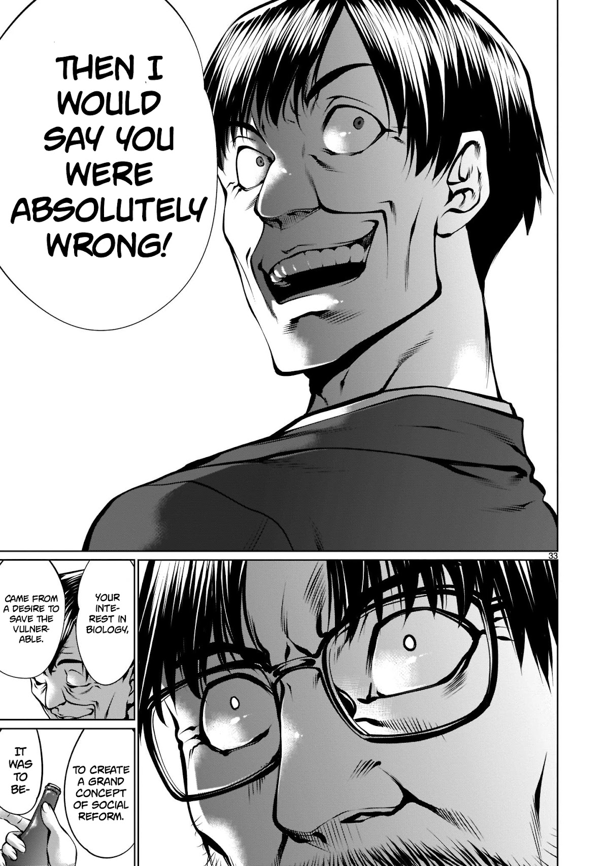 Killing Bites Chapter 99 page 30 - Chapter 99: "Mankind Is Not Weak"
