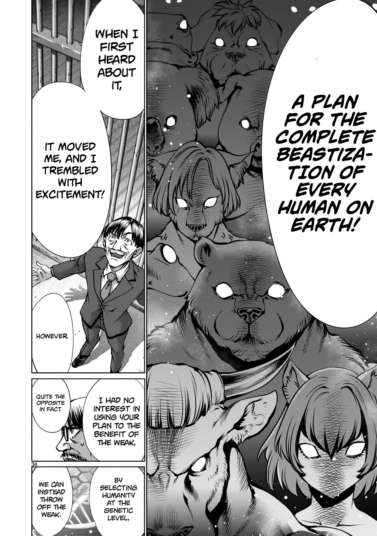Killing Bites Chapter 99 page 31 - Chapter 99: "Mankind Is Not Weak"