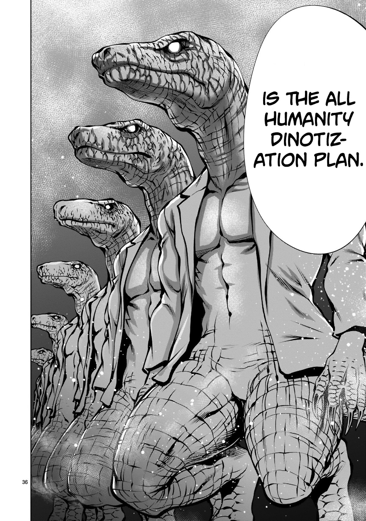Killing Bites Chapter 99 page 33 - Chapter 99: "Mankind Is Not Weak"