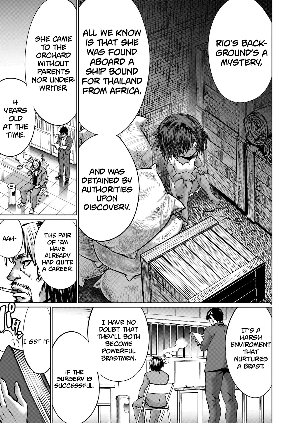 Killing Bites Chapter 99 page 5 - Chapter 99: "Mankind Is Not Weak"