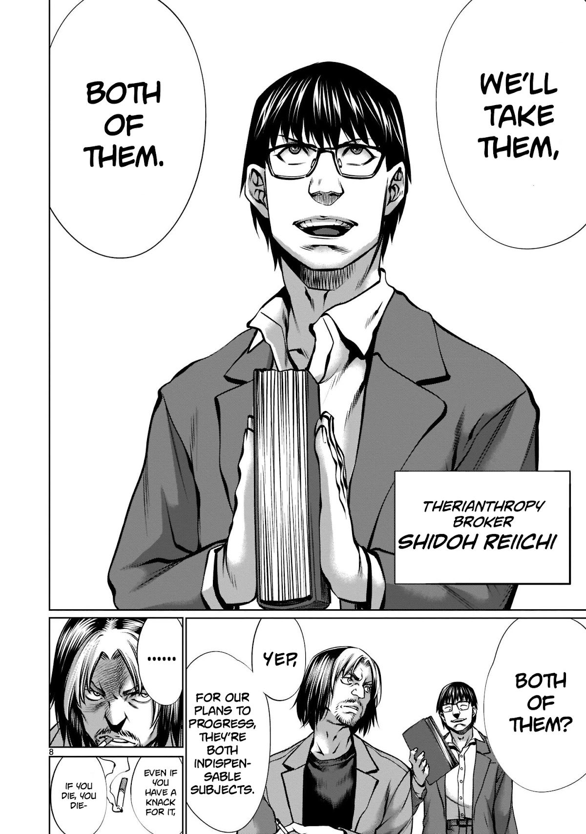 Killing Bites Chapter 99 page 6 - Chapter 99: "Mankind Is Not Weak"