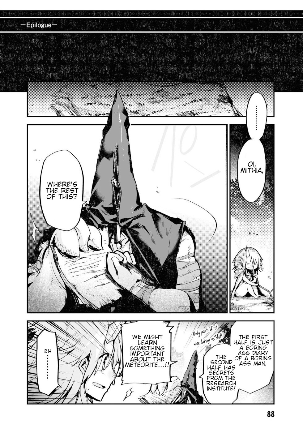 Killing me/Killing you Chapter 10 page 38 - Chapter 10: Trivial Story