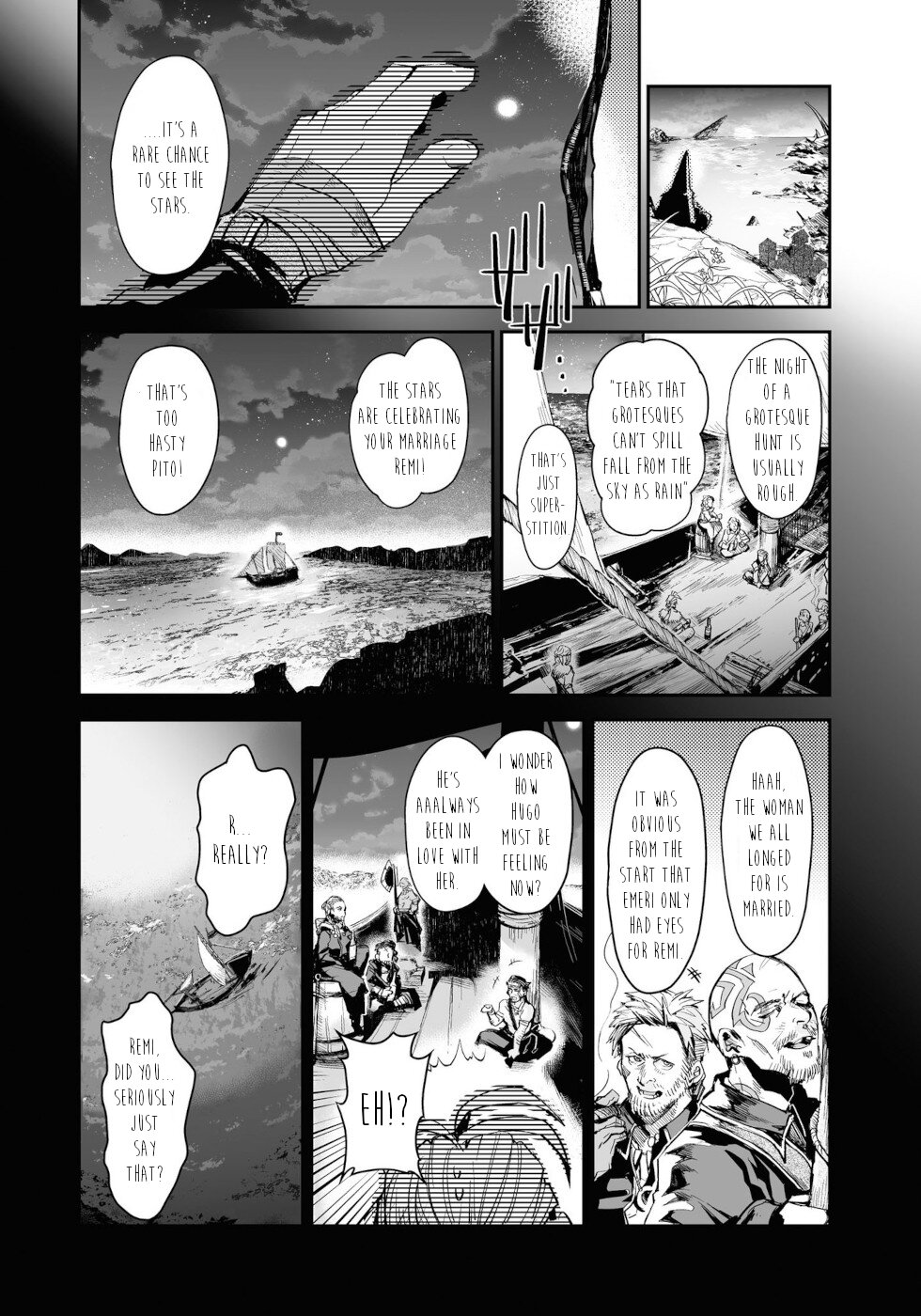 Killing me/Killing you Chapter 12 page 21 - Chapter 12: Burial At Sea What Was Beyond The Horizon Up In Smoke