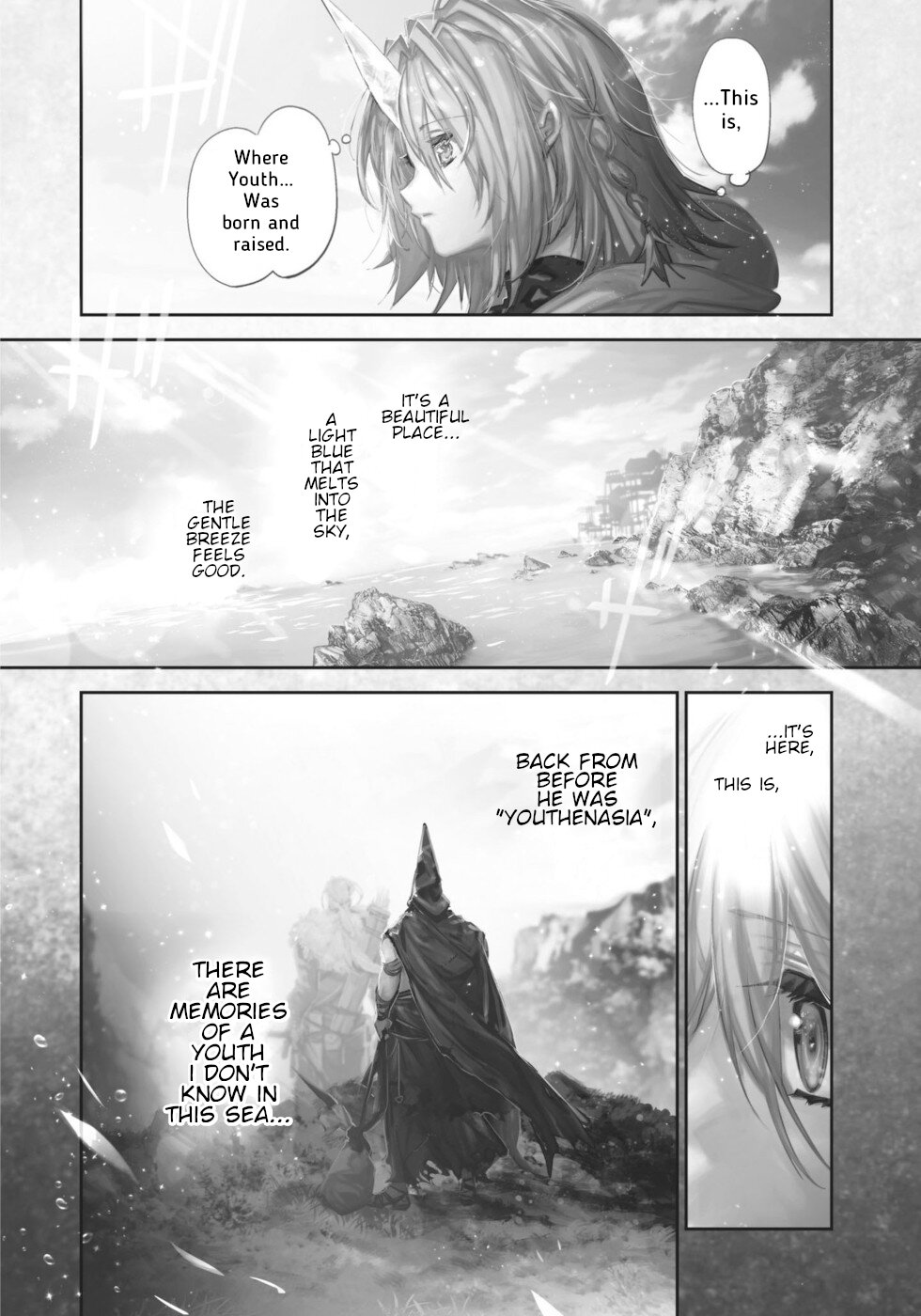 Killing me/Killing you Chapter 12 page 3 - Chapter 12: Burial At Sea What Was Beyond The Horizon Up In Smoke