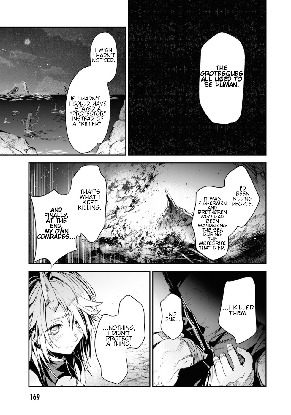 Killing me/Killing you Chapter 12 page 50 - Chapter 12: Burial At Sea What Was Beyond The Horizon Up In Smoke